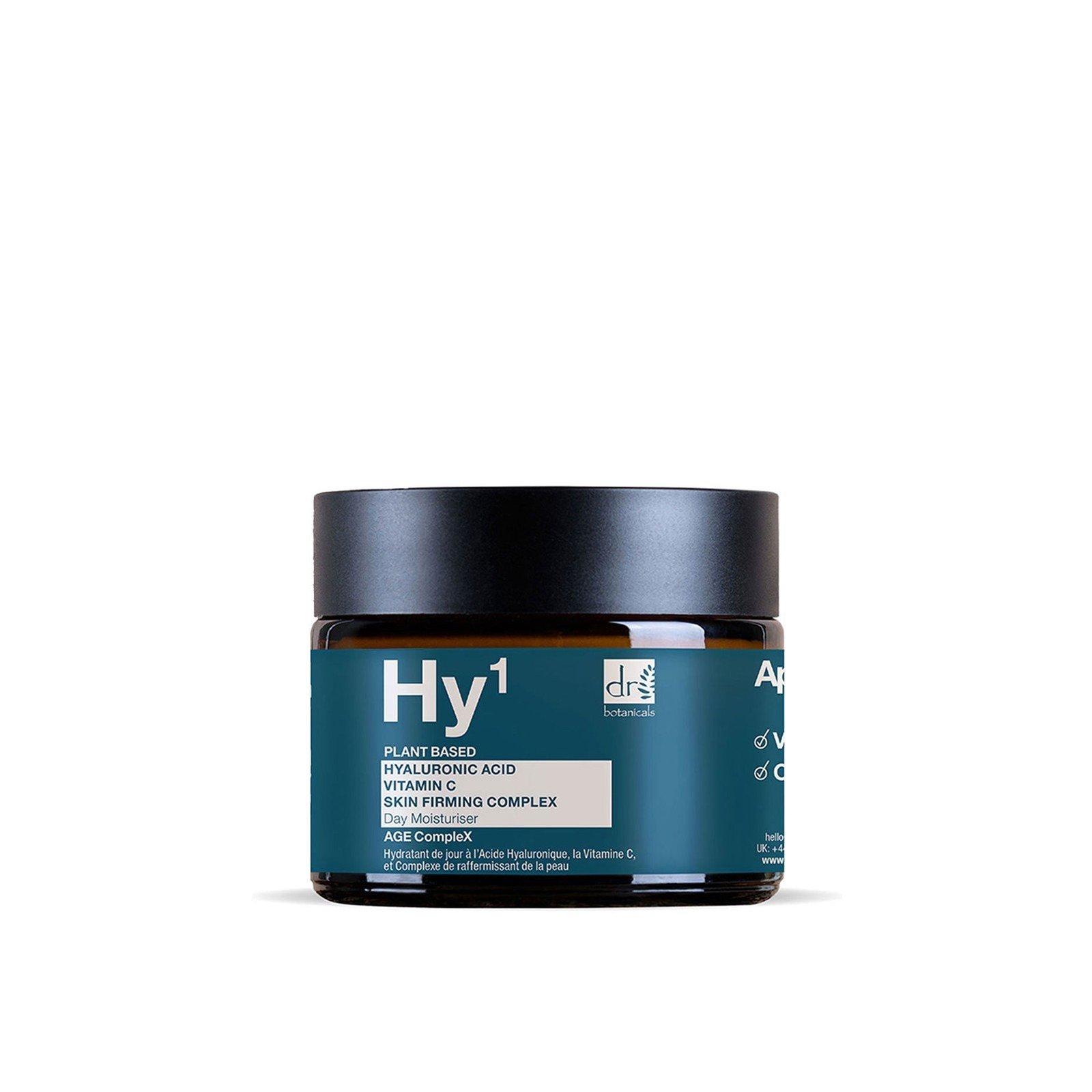Dr. Botanicals Hy1 Hyaluronic Acid, Vitamin C Skin Firming Complex Day Moisturizer 60ml