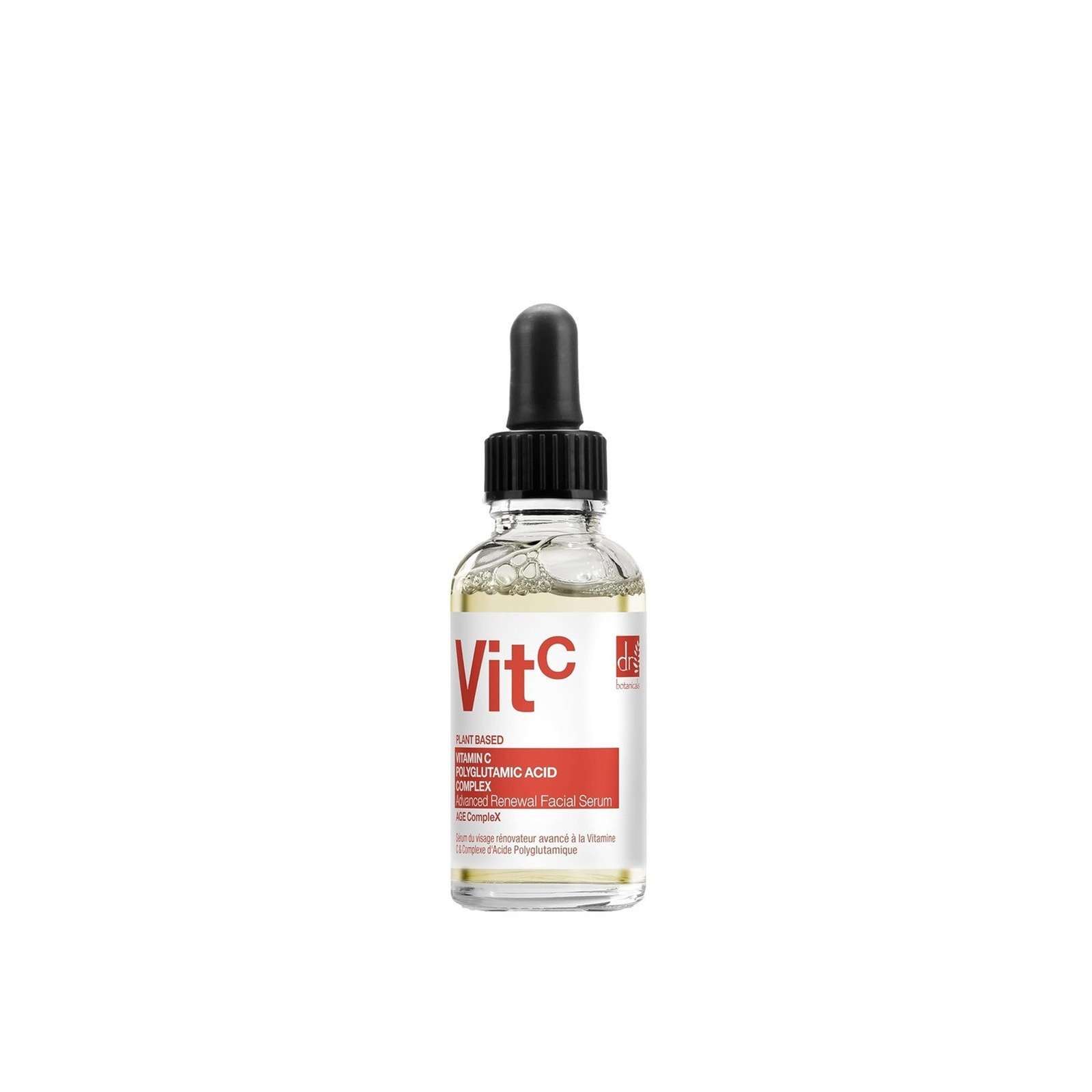 Dr. Botanicals Vitamin C & Polyglutamic Acid Advanced Renewal Facial Serum 30ml