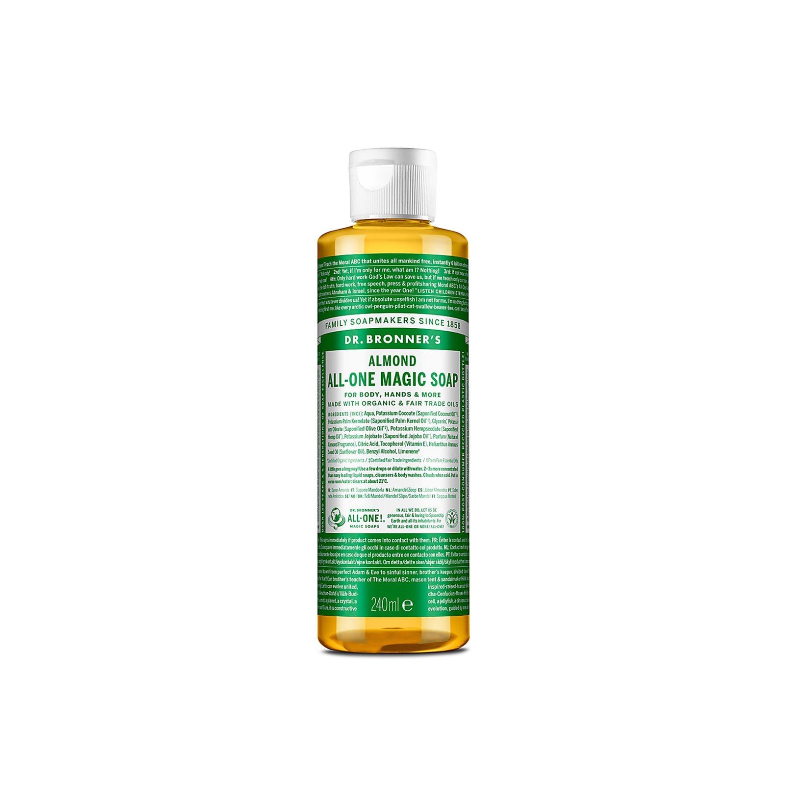 Dr. Bronner's All-One Magic Soap Almond 240ml