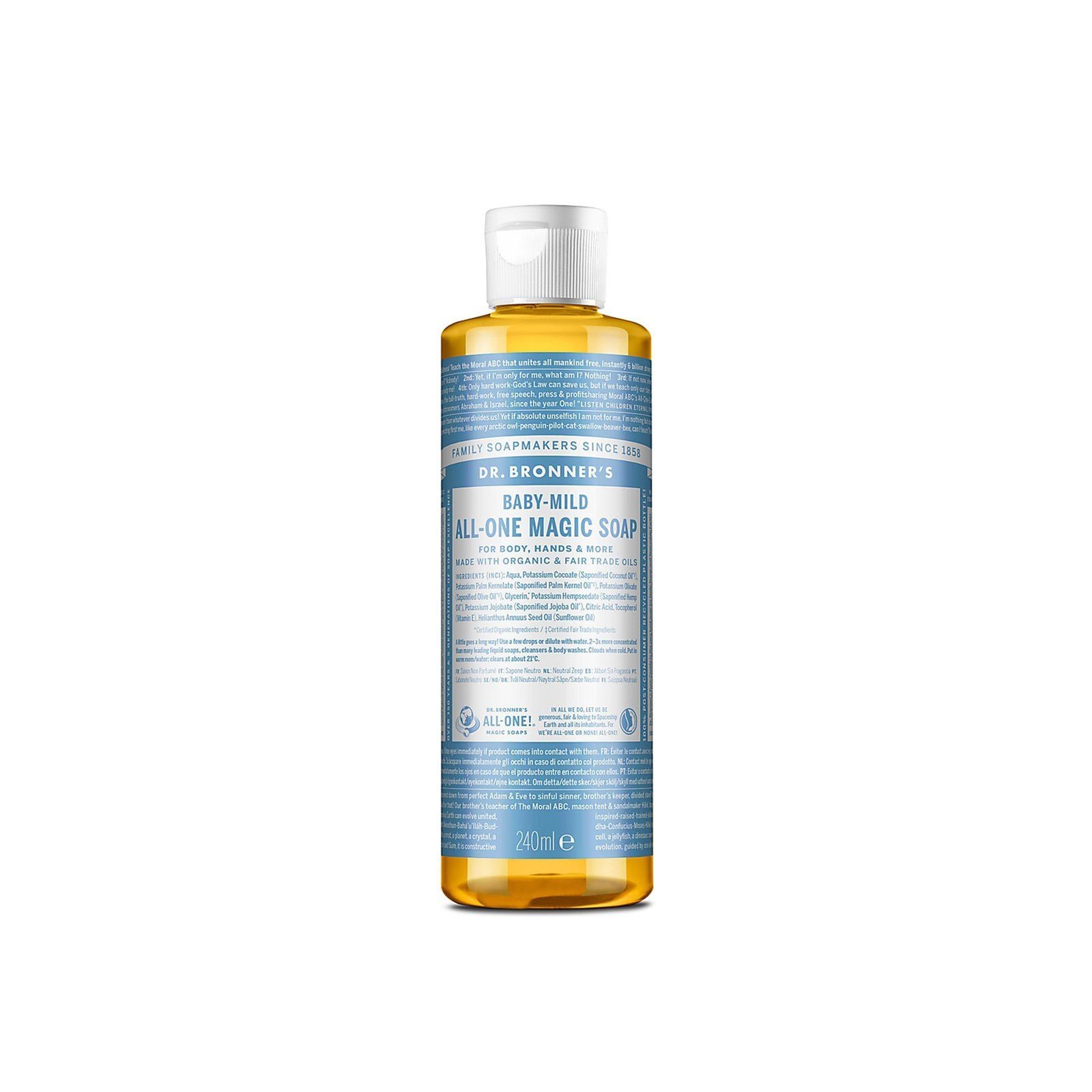 Dr. Bronner's All-One Magic Soap Baby-Mild 240ml