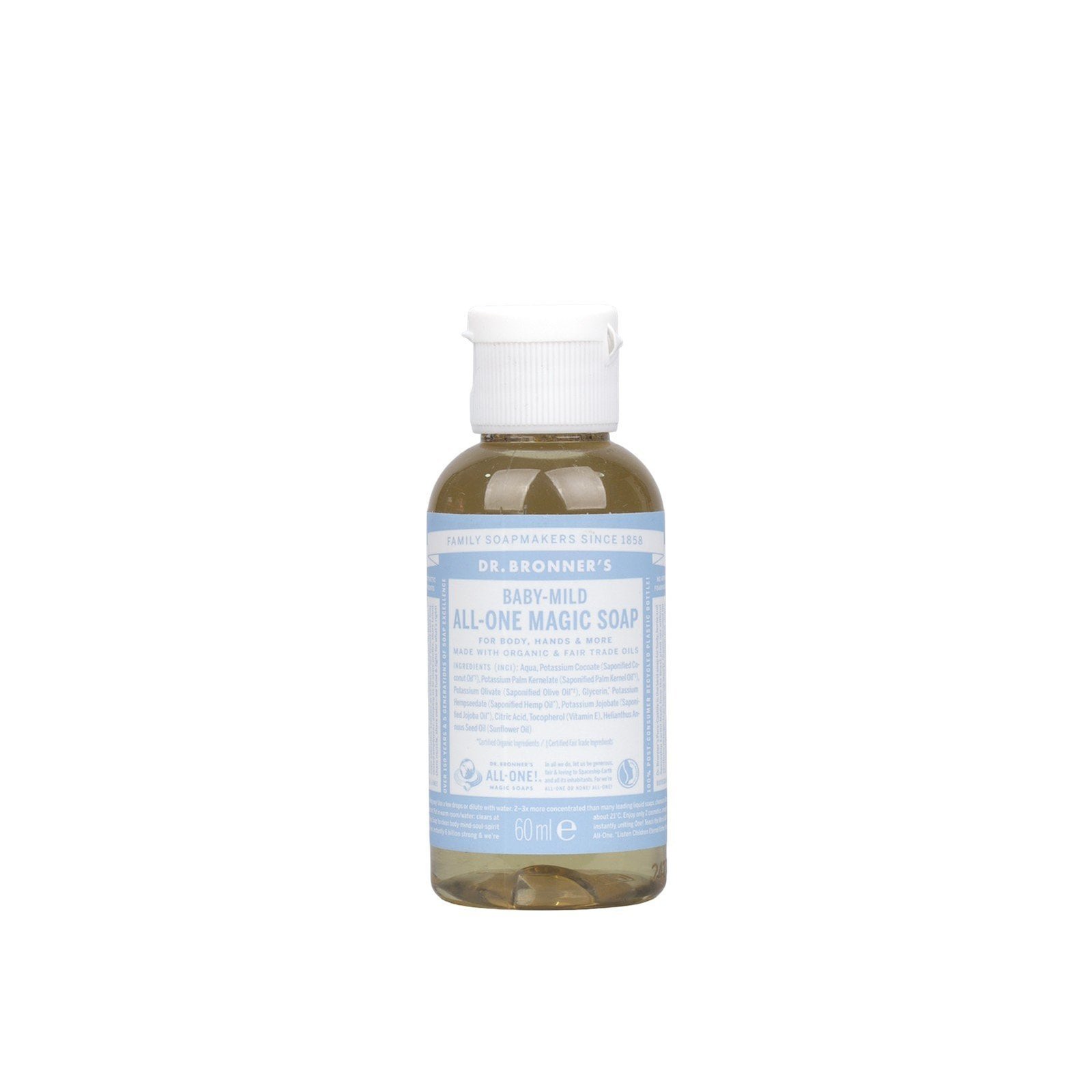 Dr. Bronner's All-One Magic Soap Baby-Mild 60ml