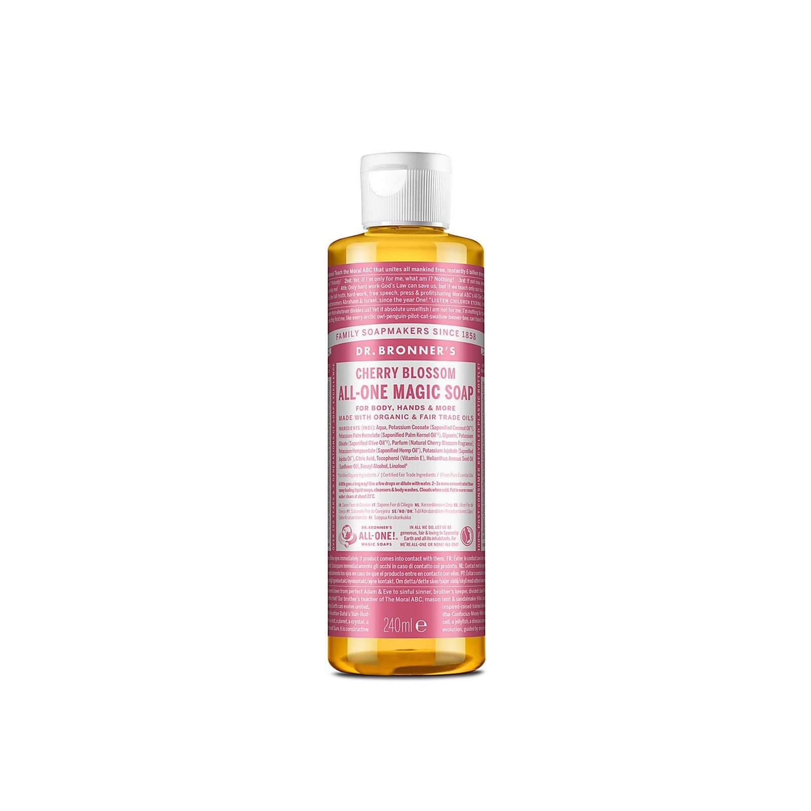 Dr. Bronner's All-One Magic Soap Cherry Blossom 240ml (8.11floz)