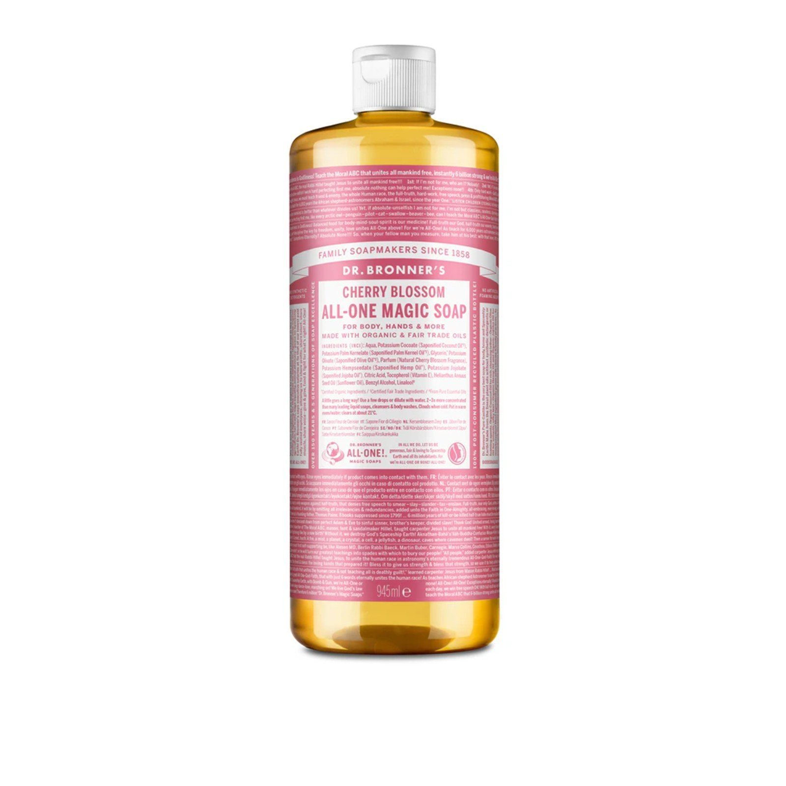 Dr. Bronner's All-One Magic Soap Cherry Blossom 945ml (32floz)