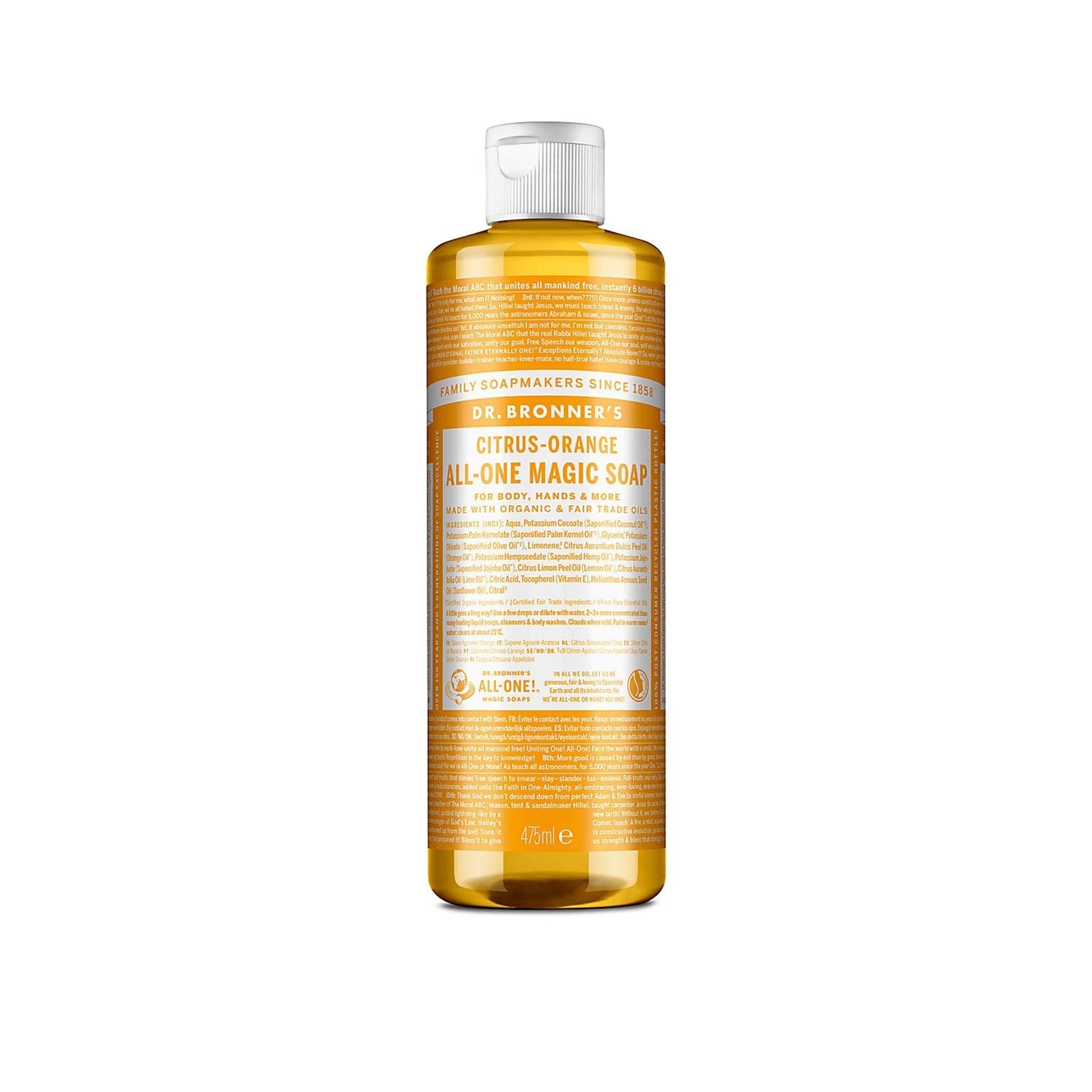 Dr. Bronner's All-One Magic Soap Citrus-Orange
