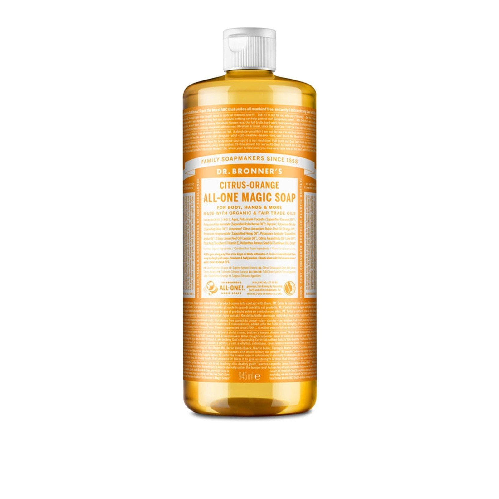 Dr. Bronner's All-One Magic Soap Citrus-Orange 945ml