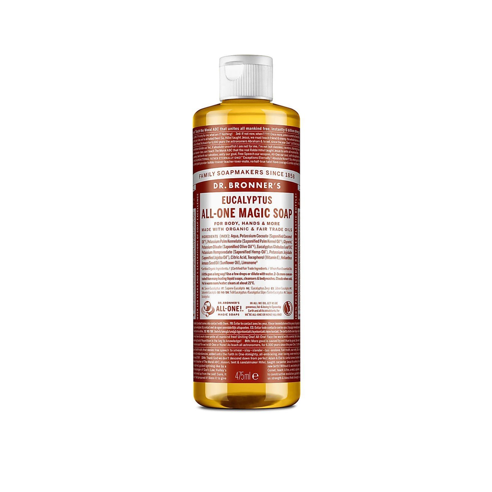 Dr. Bronner's All-One Magic Soap Eucalyptus 475ml