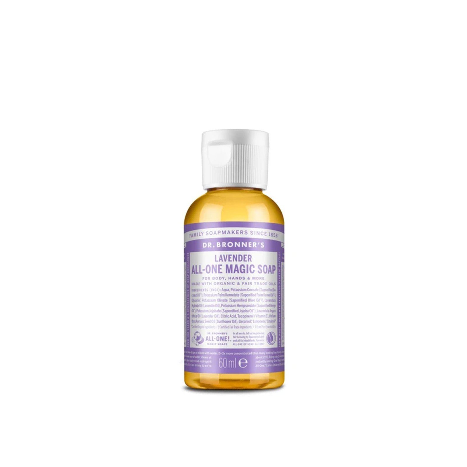 Dr. Bronner's All-One Magic Soap Lavender 60ml