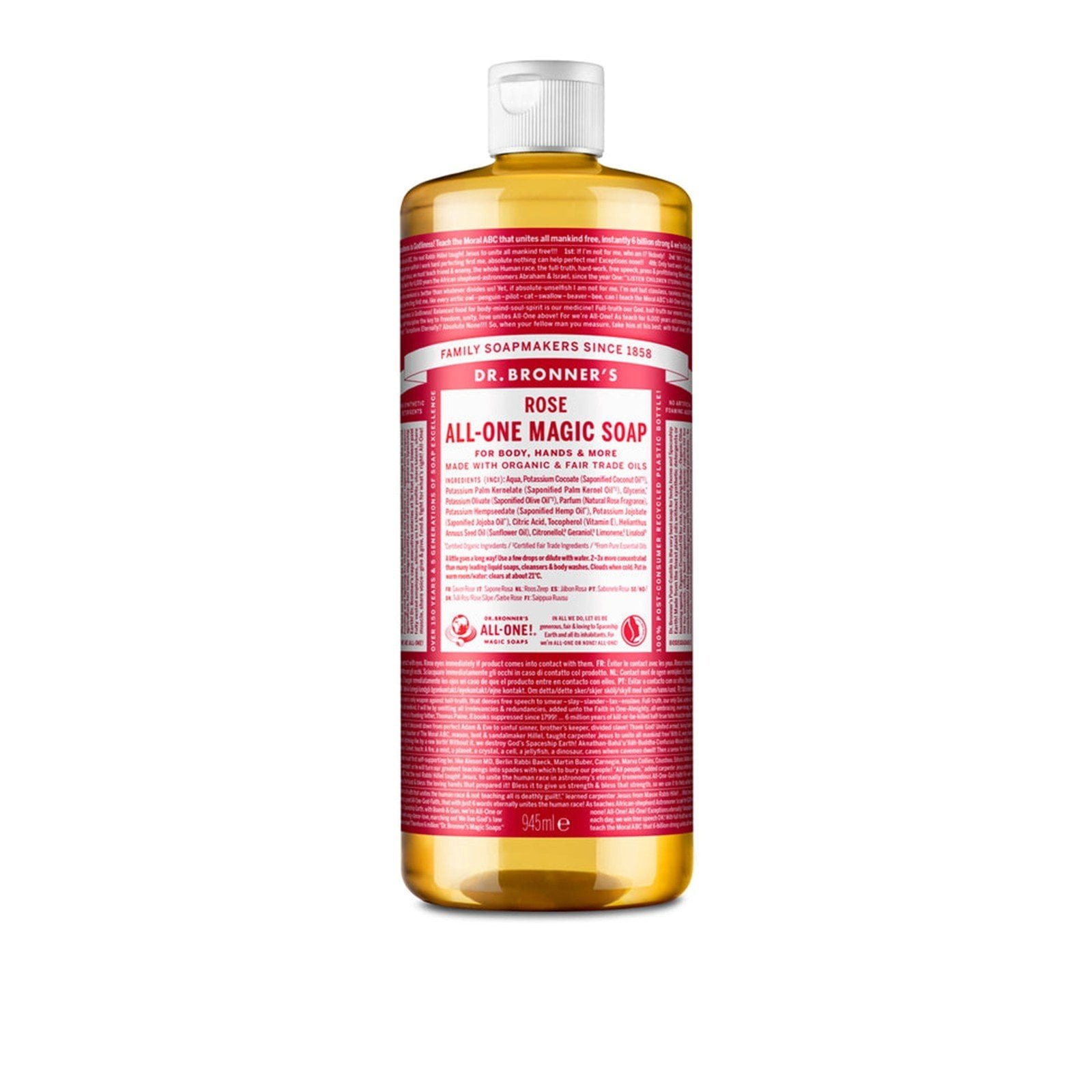 Dr. Bronner's All-One Magic Soap Rose 945ml
