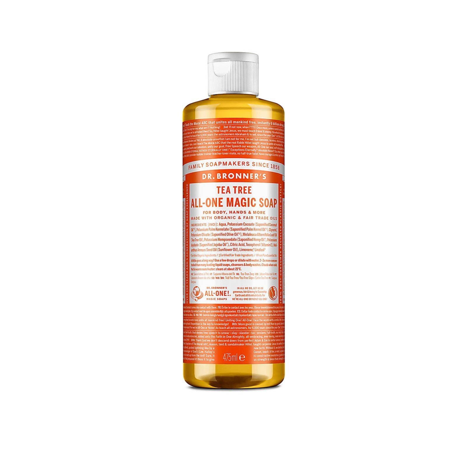Dr. Bronner's All-One Magic Soap Tea Tree