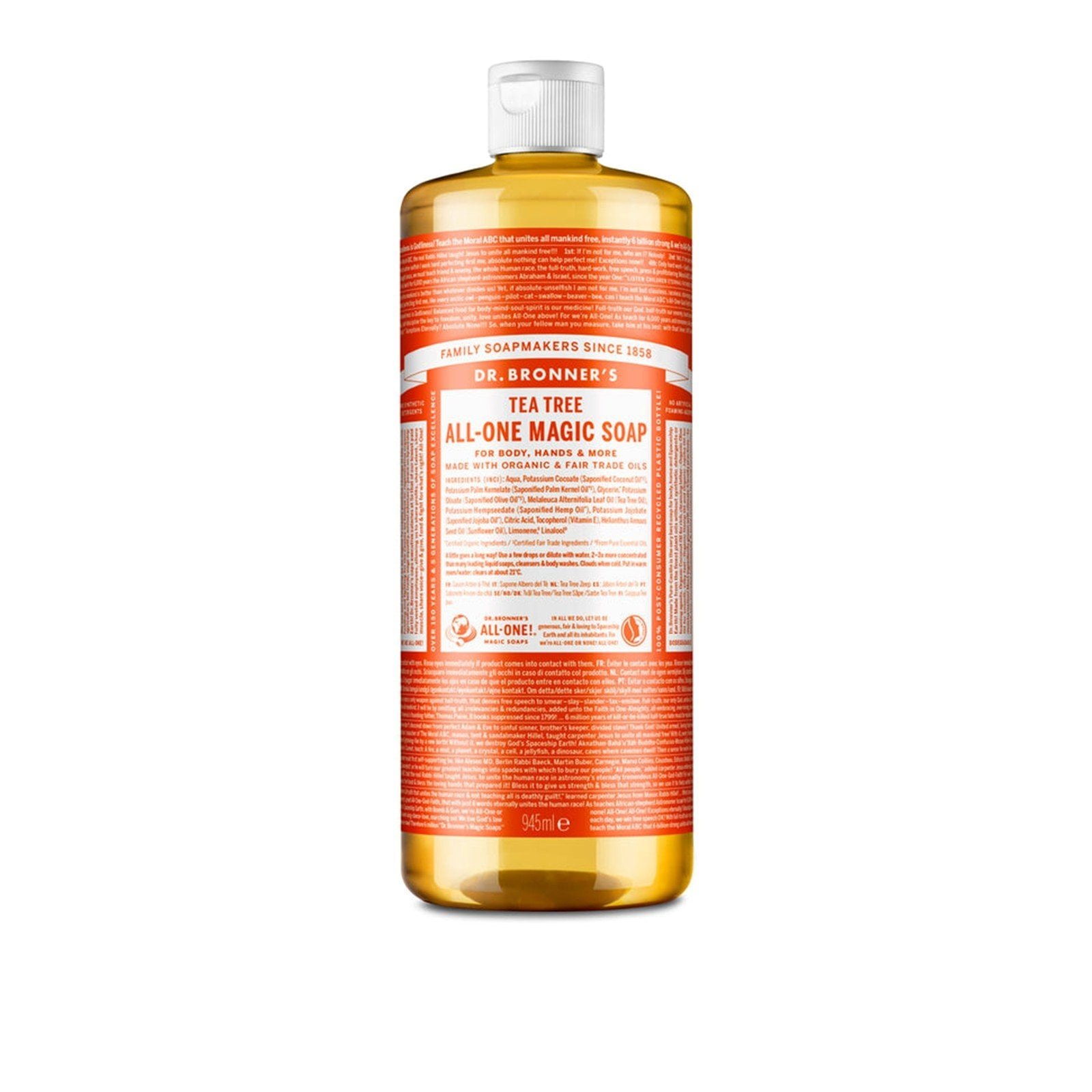 Dr. Bronner's All-One Magic Soap Tea Tree 945ml