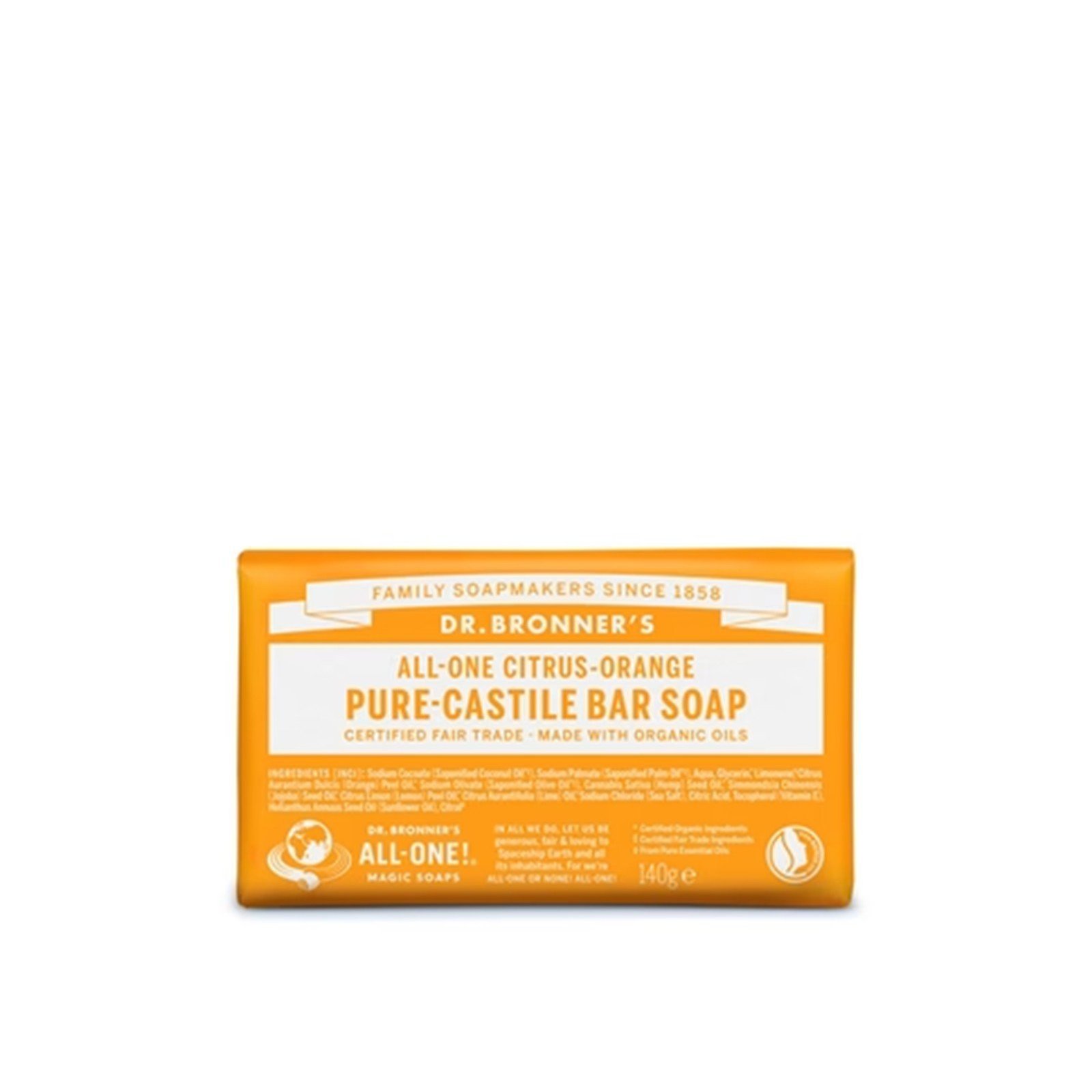 Dr. Bronner's All-One Pure-Castile Bar Soap