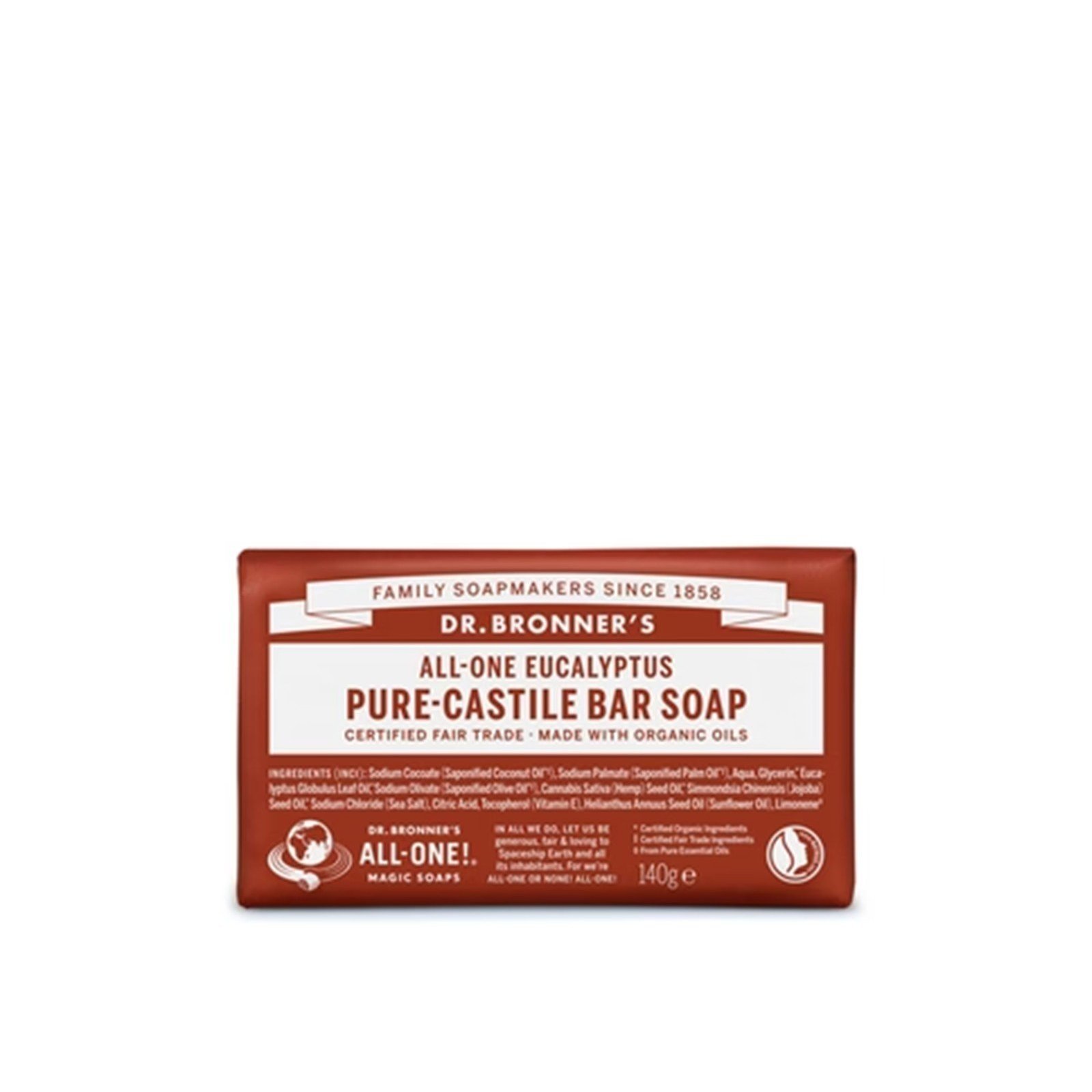 Dr. Bronner's All-One Pure-Castile Bar Soap