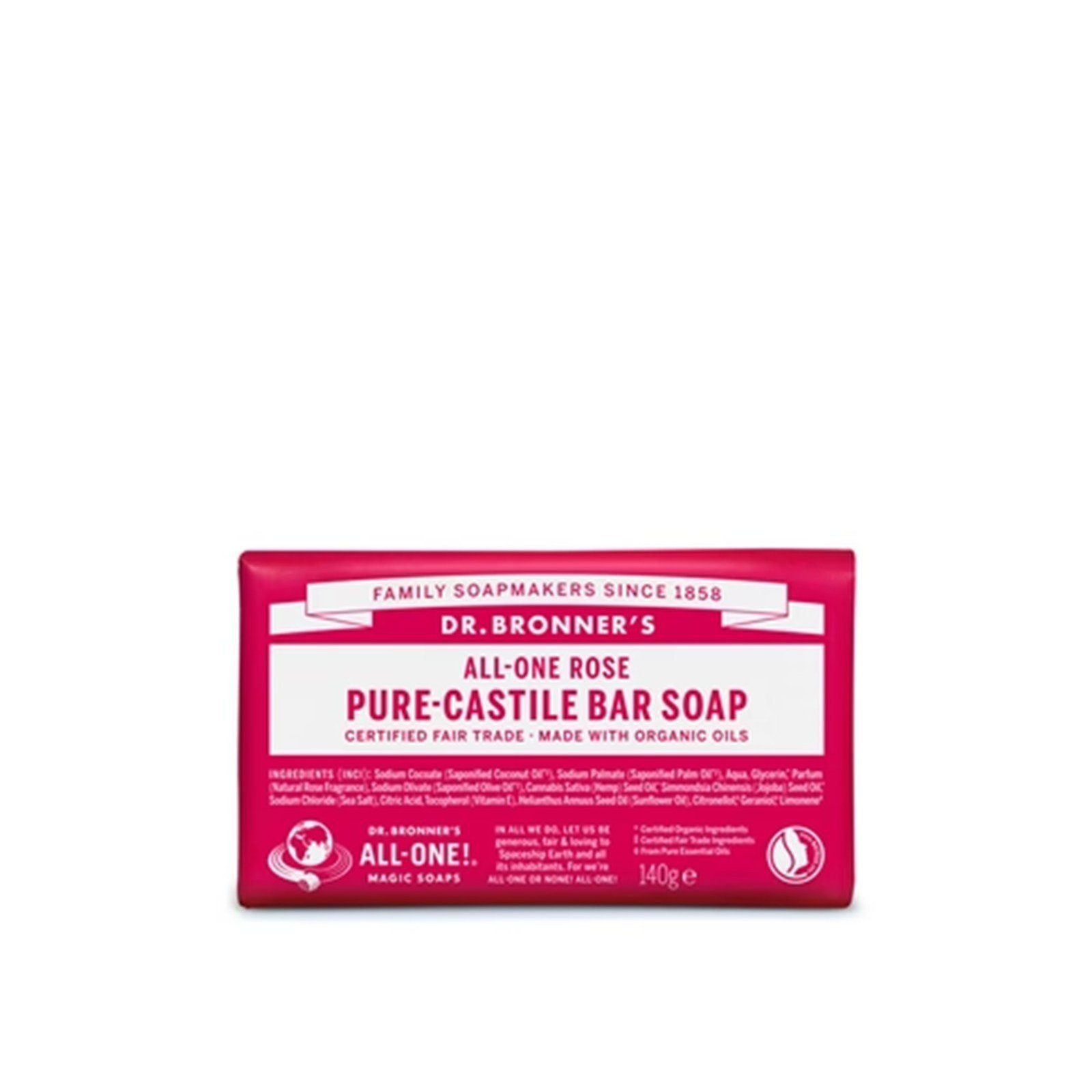 Dr. Bronner's All-One Pure-Castile Bar Soap