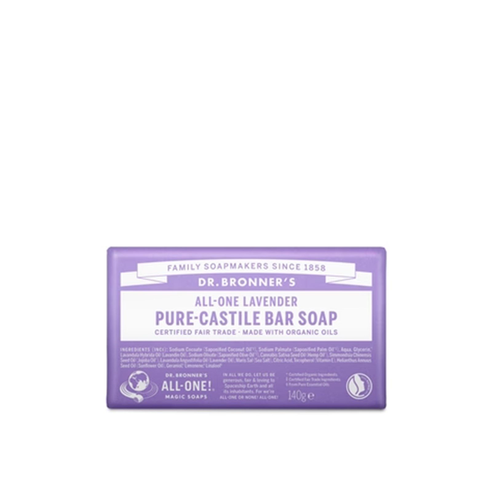 Dr. Bronner's All-One Pure-Castile Bar Soap