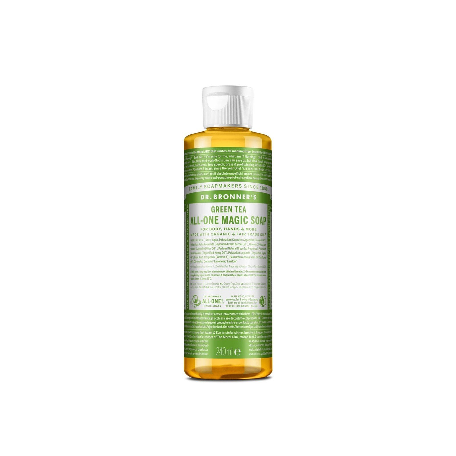 Dr. Bronner's Green Tea All-One Magic Soap 240ml