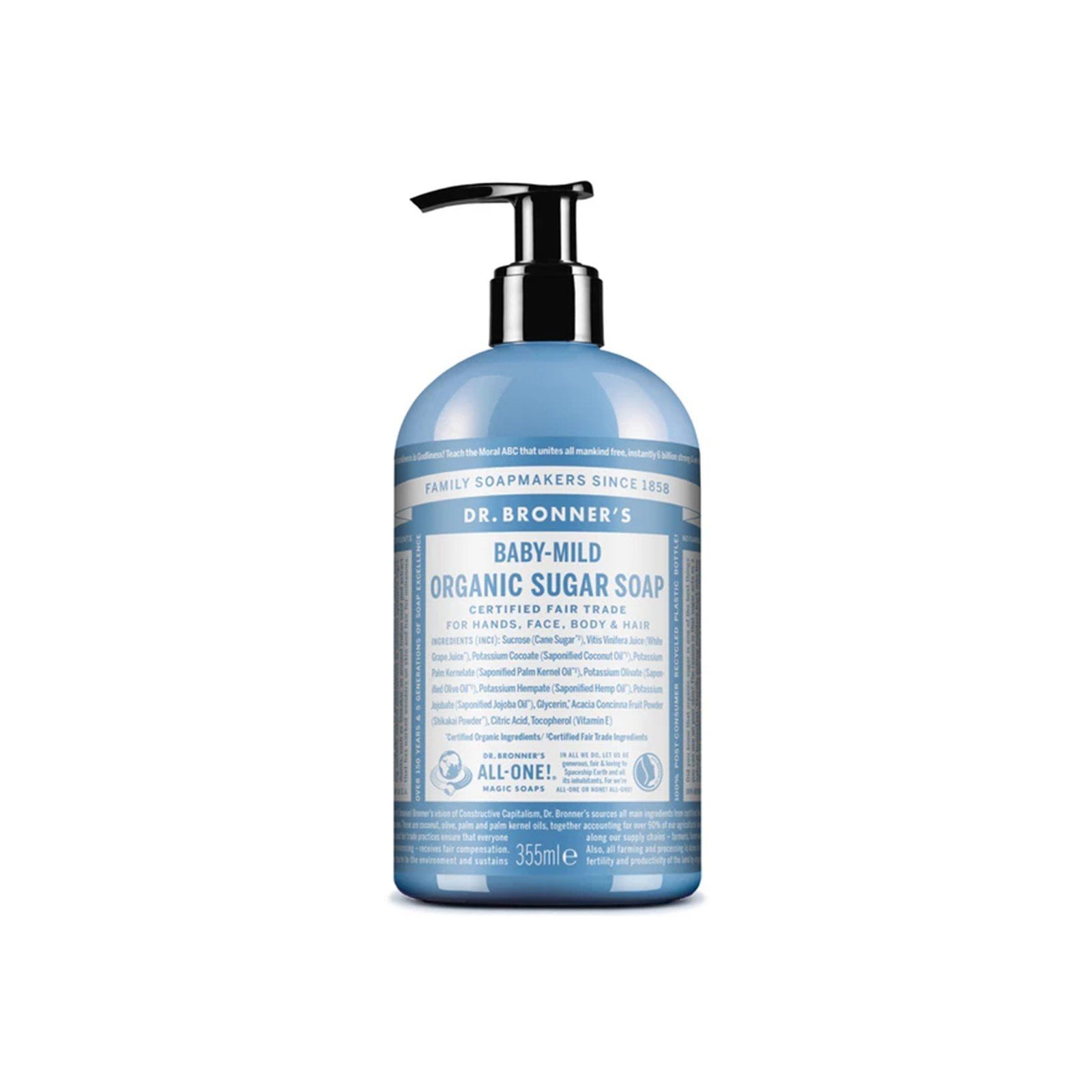 Dr. Bronner's Organic Sugar Soap Baby-Mild