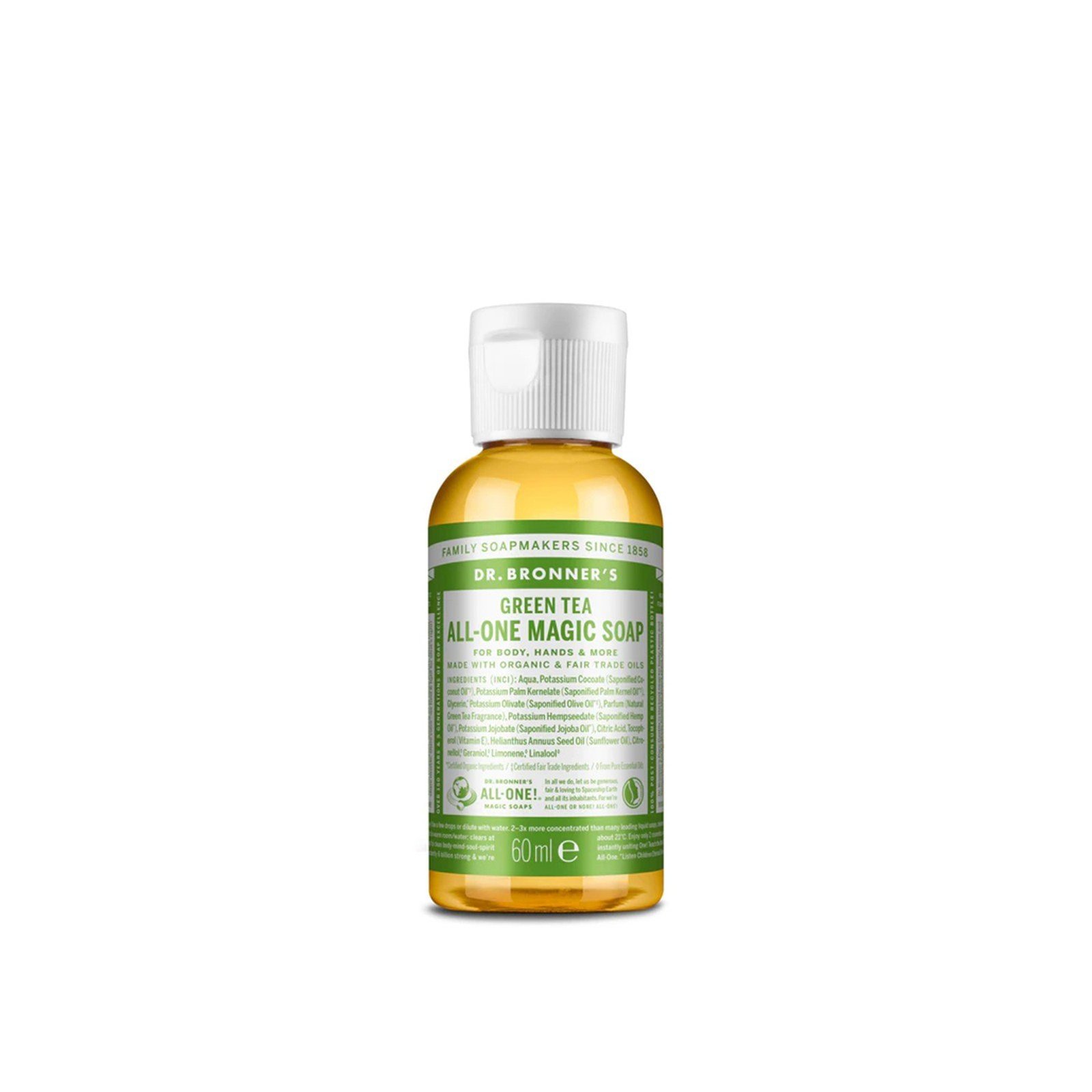 Dr. Bronner's Pure-Castile Soap Green Tea