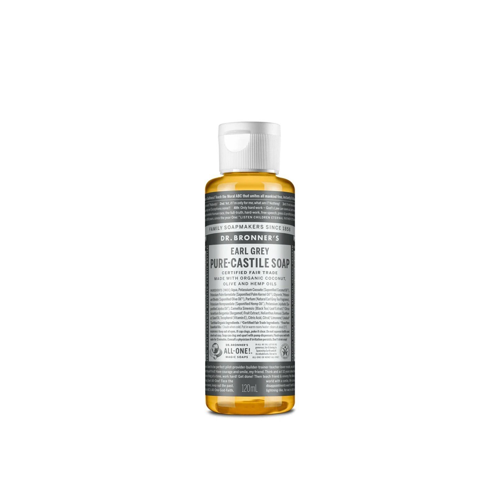 Dr. Bronner's Pure-Castile Soap Earl Grey 120ml
