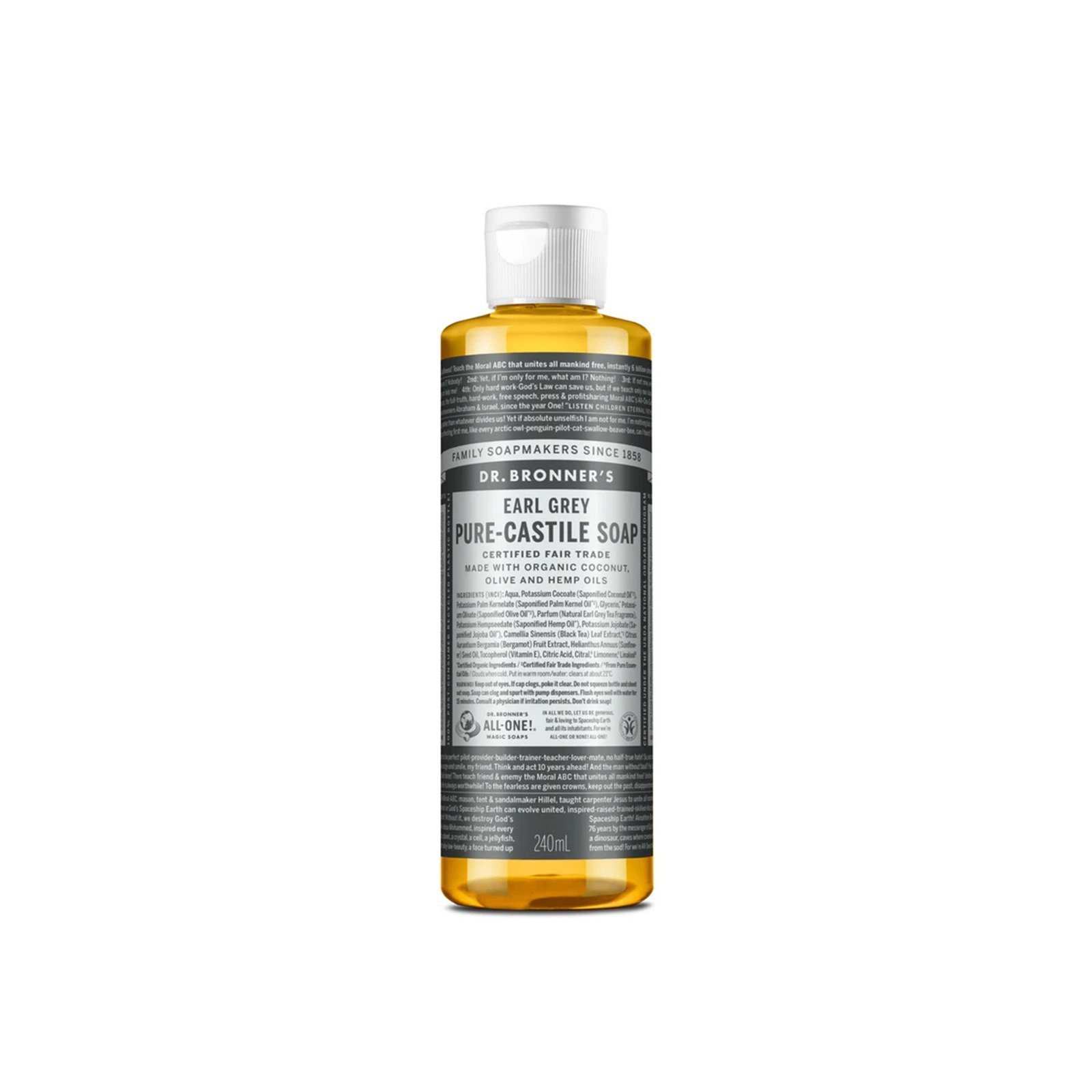 Dr. Bronner's Pure-Castile Soap Earl Grey 240ml