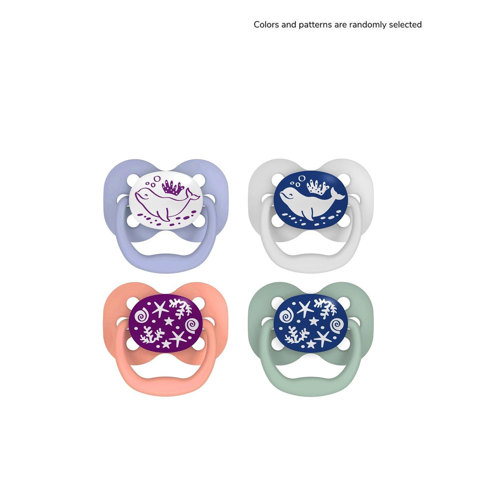 Dr. Brown's Advantage Glow in the Dark Pacifier 0-6m x2