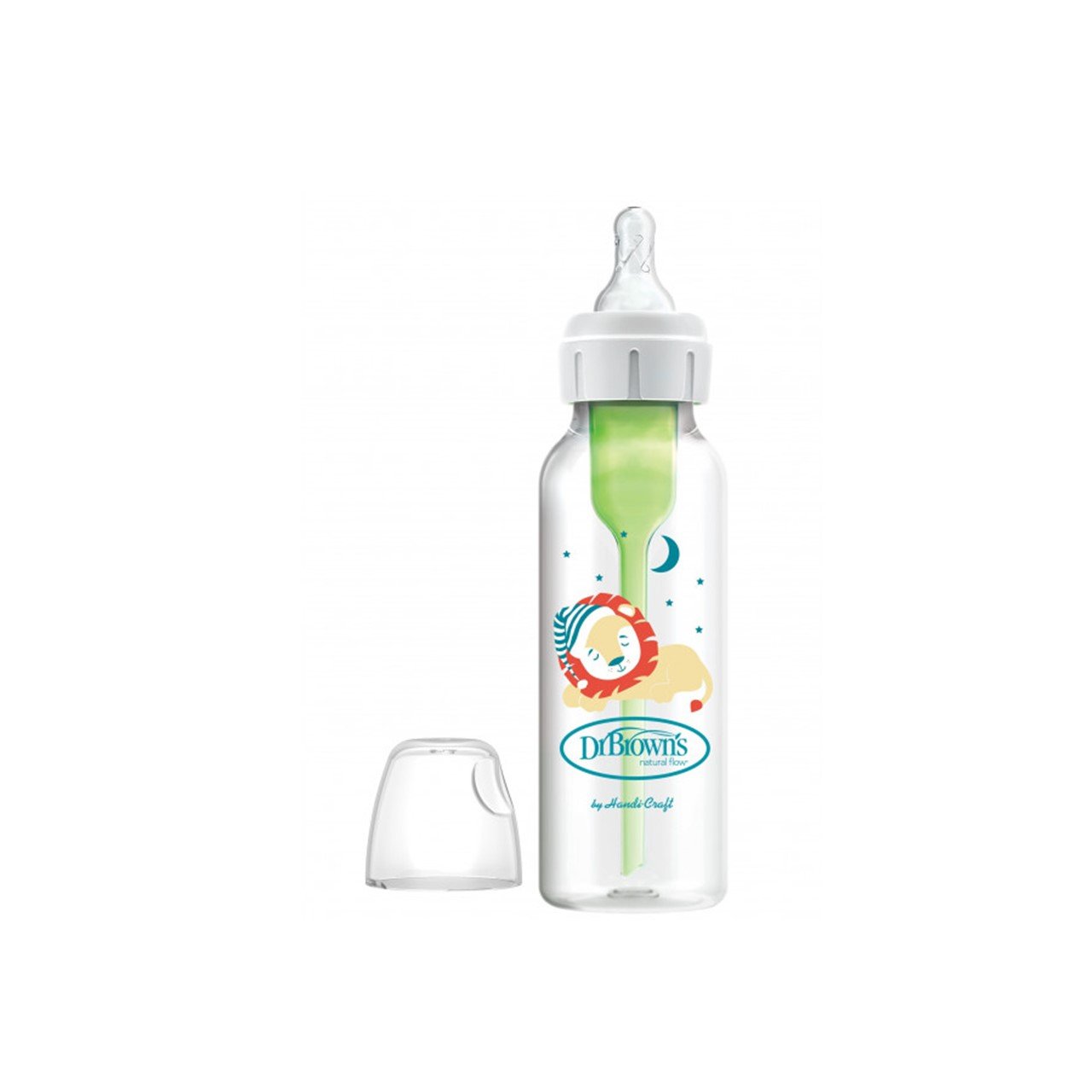 Dr. Brown’s Options+ Anti-Colic Narrow BPA-Free Plastic Bottle 0m+ 250ml