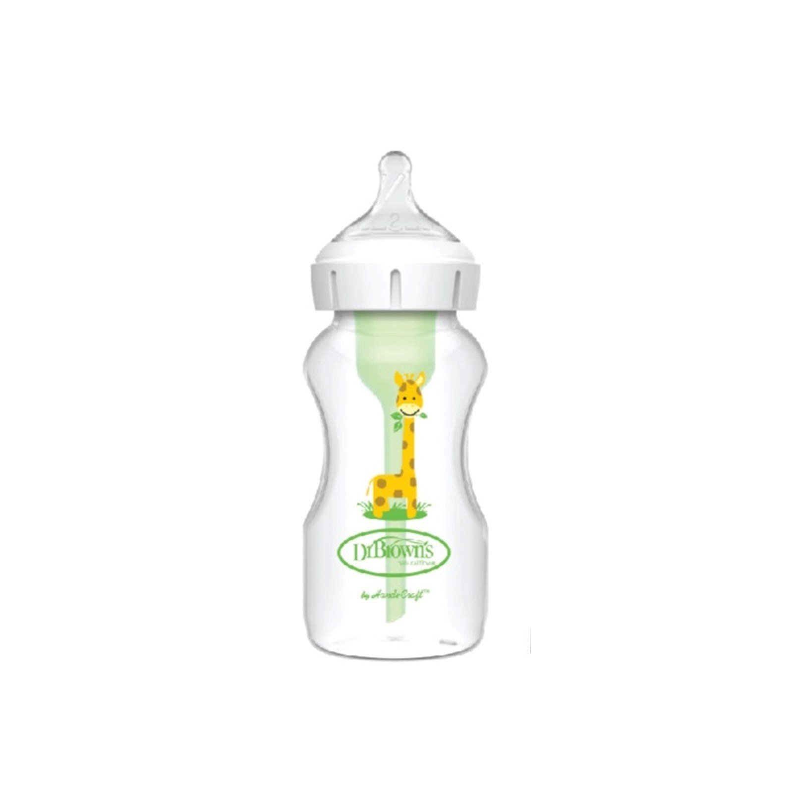 Dr. Brown’s Options+ Anti-Colic Wide-Neck Plastic Bottle 3m+ 270ml