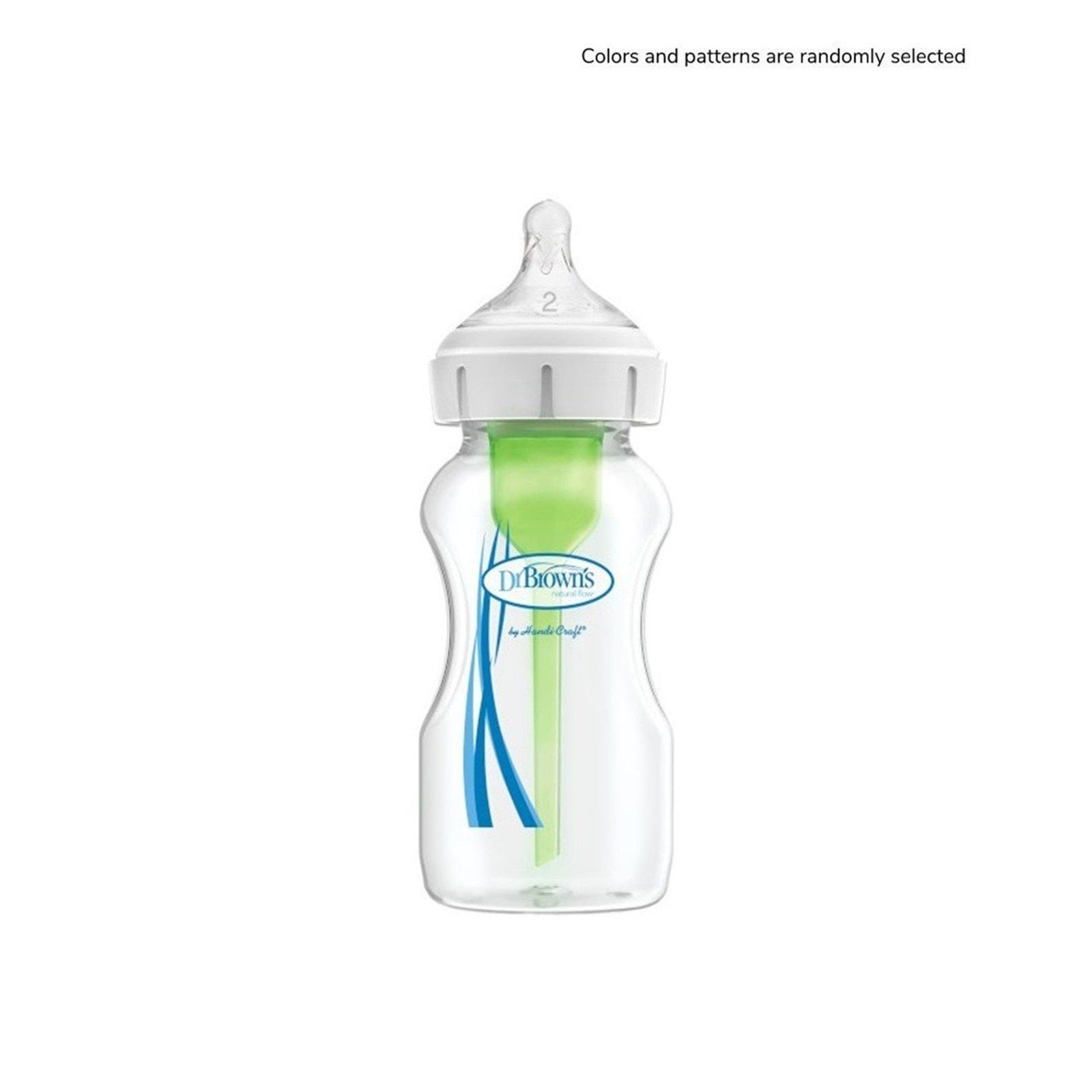 Dr. Brown’s Options+ Anti-Colic Wide-Neck Plastic Bottle 3m+ 270ml