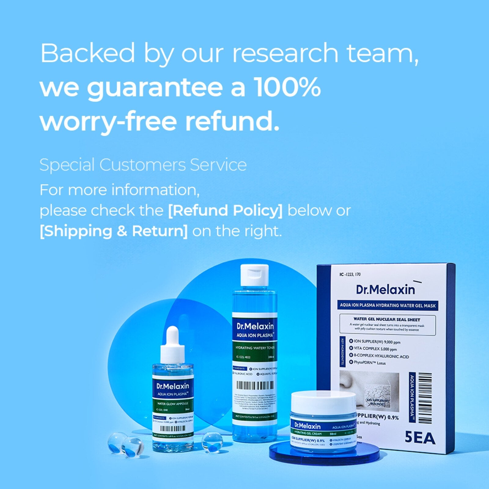 Dr.Melaxin Aqua Ion Plasma Hydrating Gel Cream 50ml