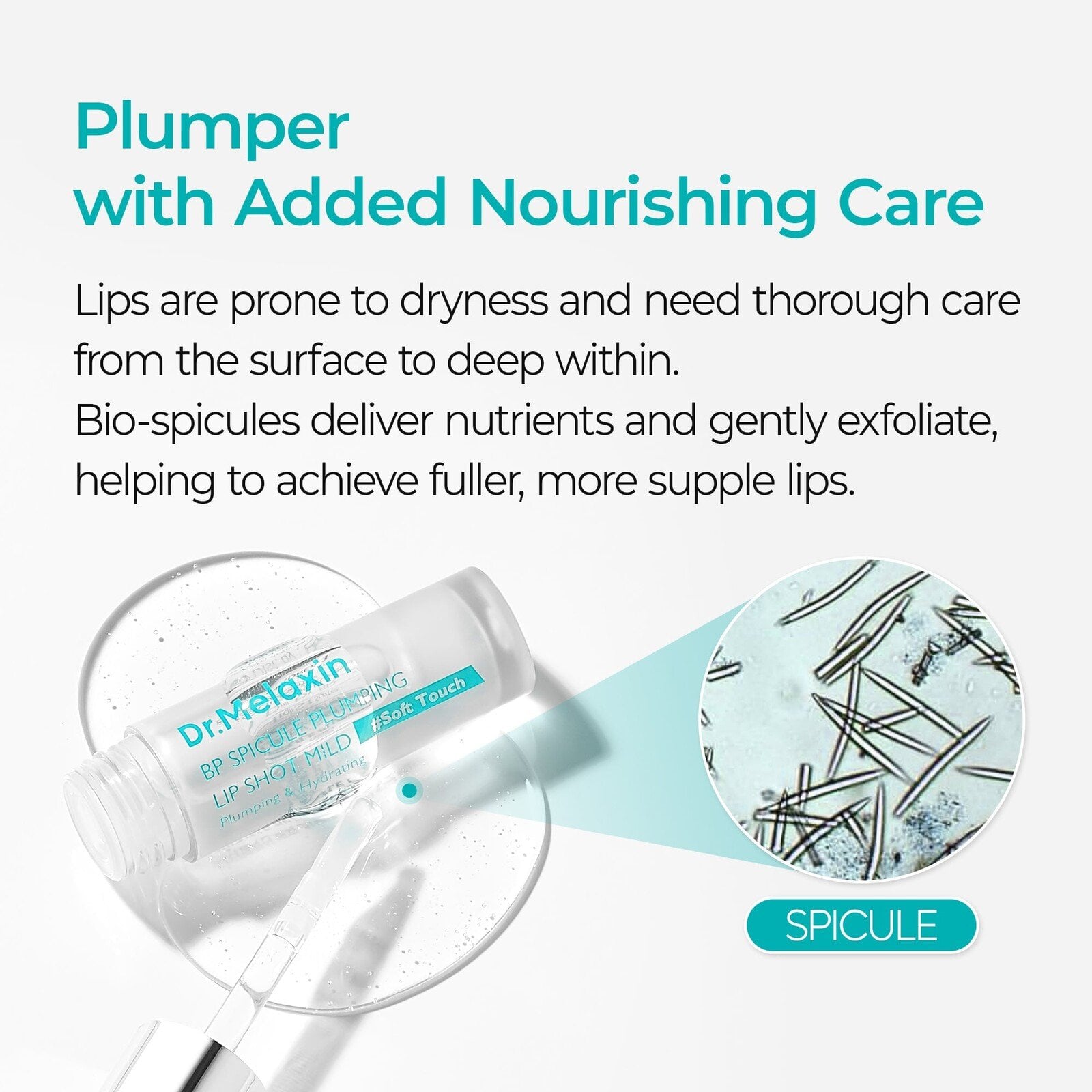 Dr.Melaxin Bio-Spicule Plumping Lip Shot Mild #Soft Touch 4ml (0.13floz)