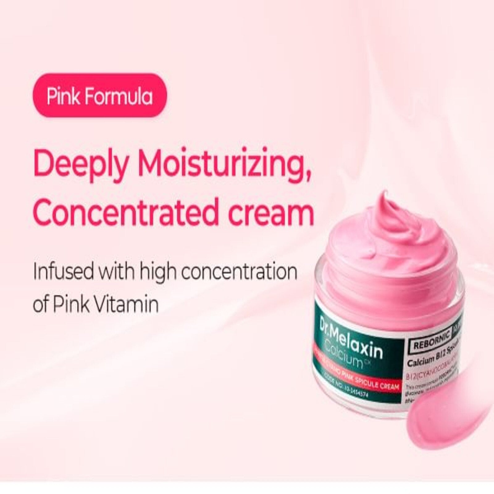 Dr.Melaxin Calcium Cemenrete Cyano Pink Spicule Cream 50g