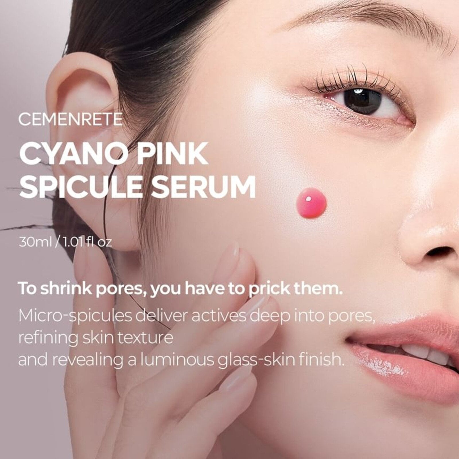 Dr.Melaxin Calcium Cemenrete Cyano Pink Spicule Serum 30ml (1.01floz)