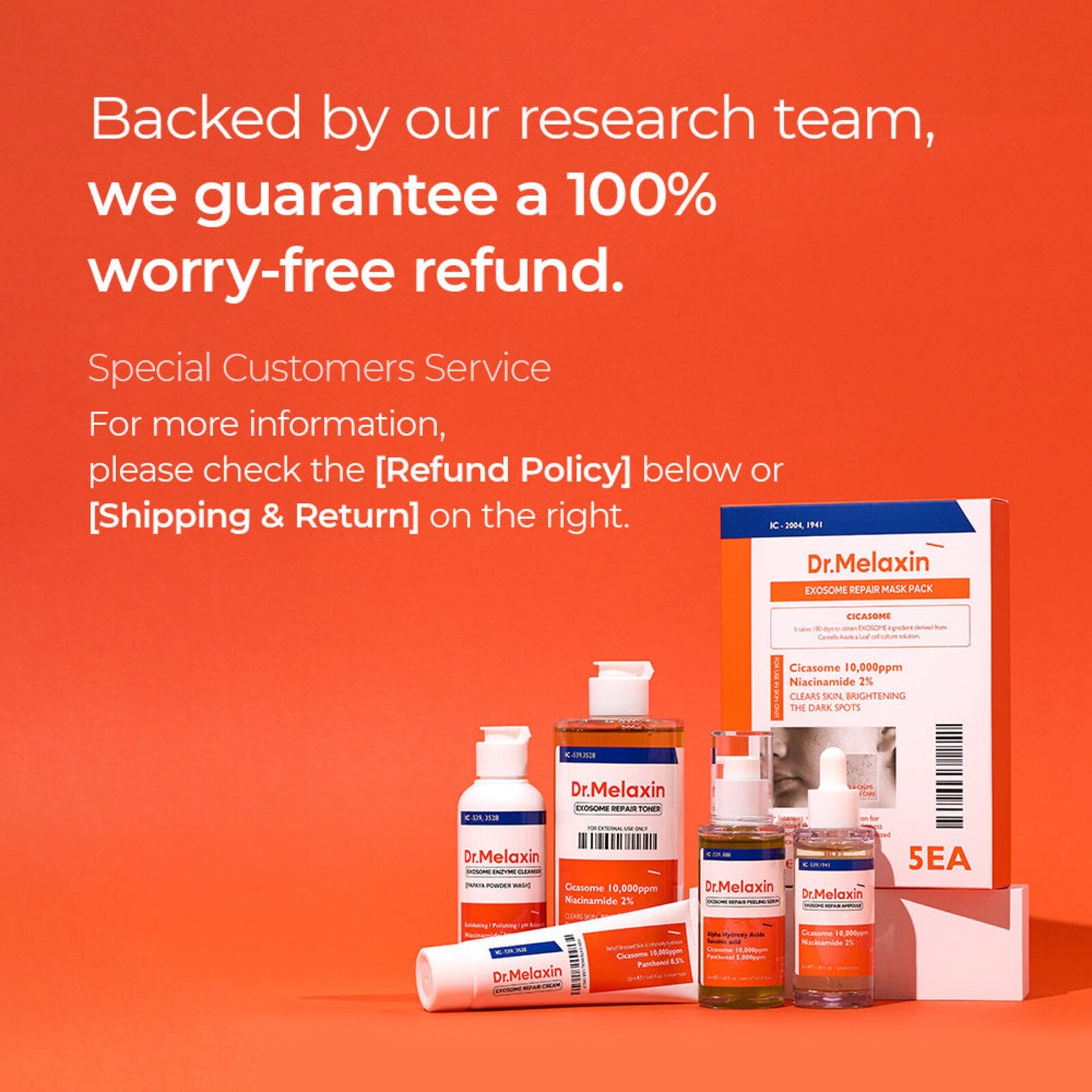 Dr.Melaxin Exosome Repair Cream 50ml (1.69floz)