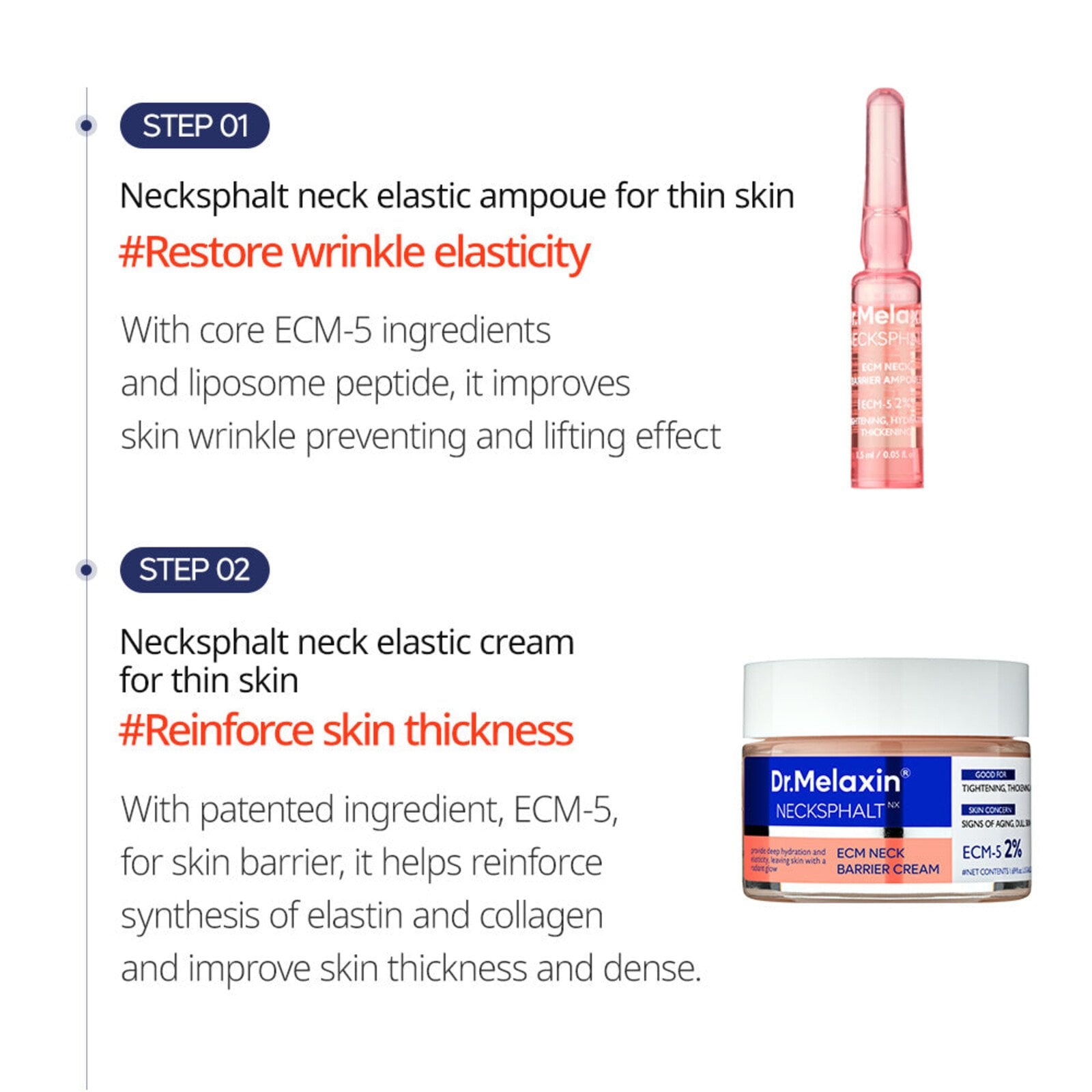 Dr.Melaxin Necksphalt ECM Neck Barrier Cream 50ml (1.69floz)