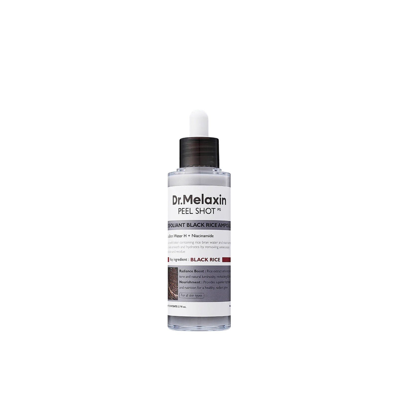 Dr.Melaxin Peel Shot Exfoliating Black Rice Ampoule 80ml