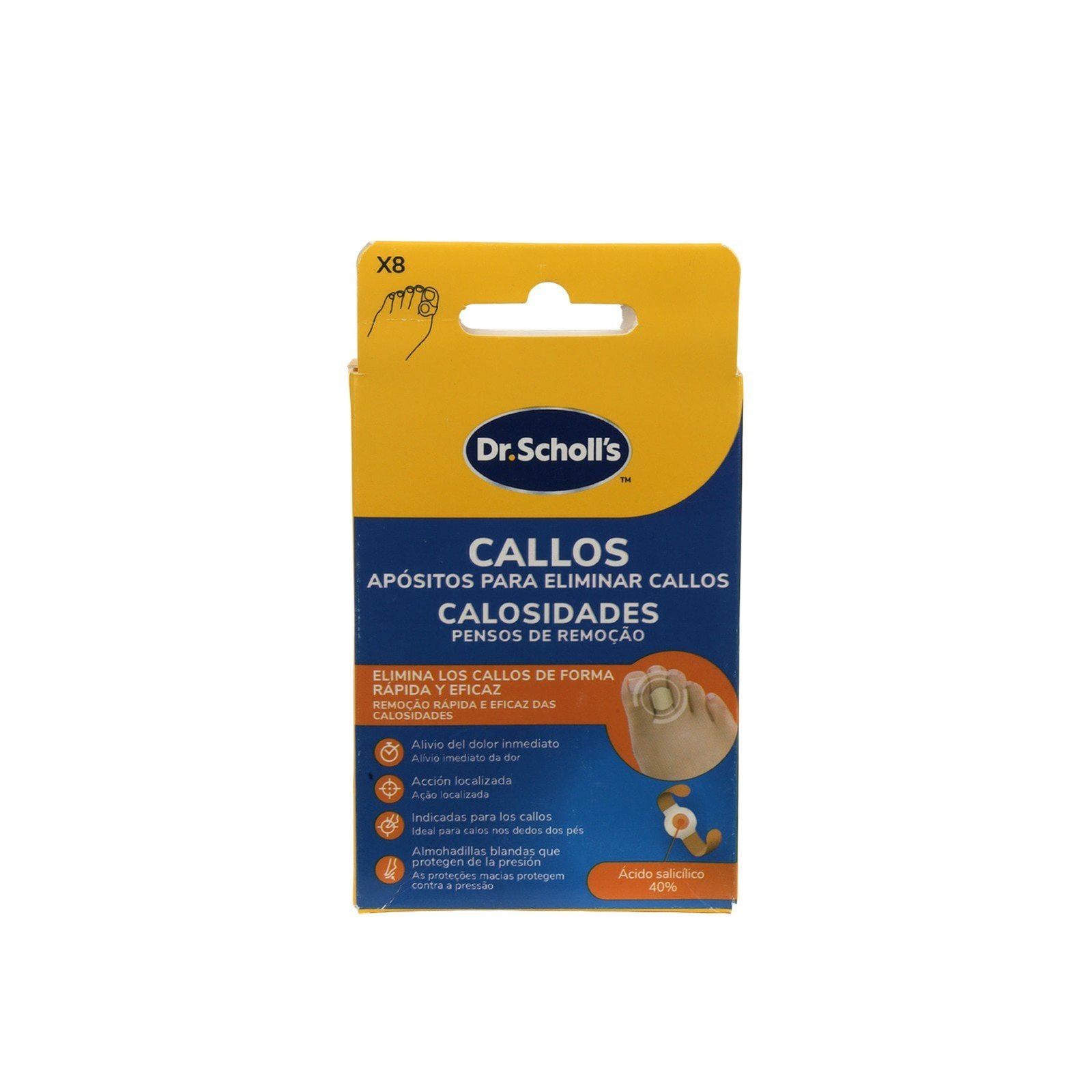 Dr.Scholl's Callus Removal Plasters x8