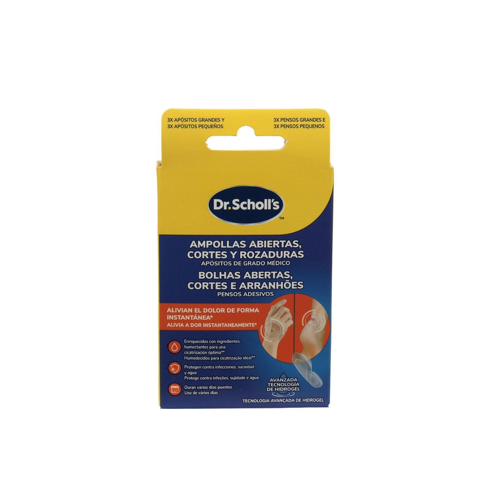 Dr.Scholl's Open Blisters, Cuts and Scratches Adhesive Plasters x6