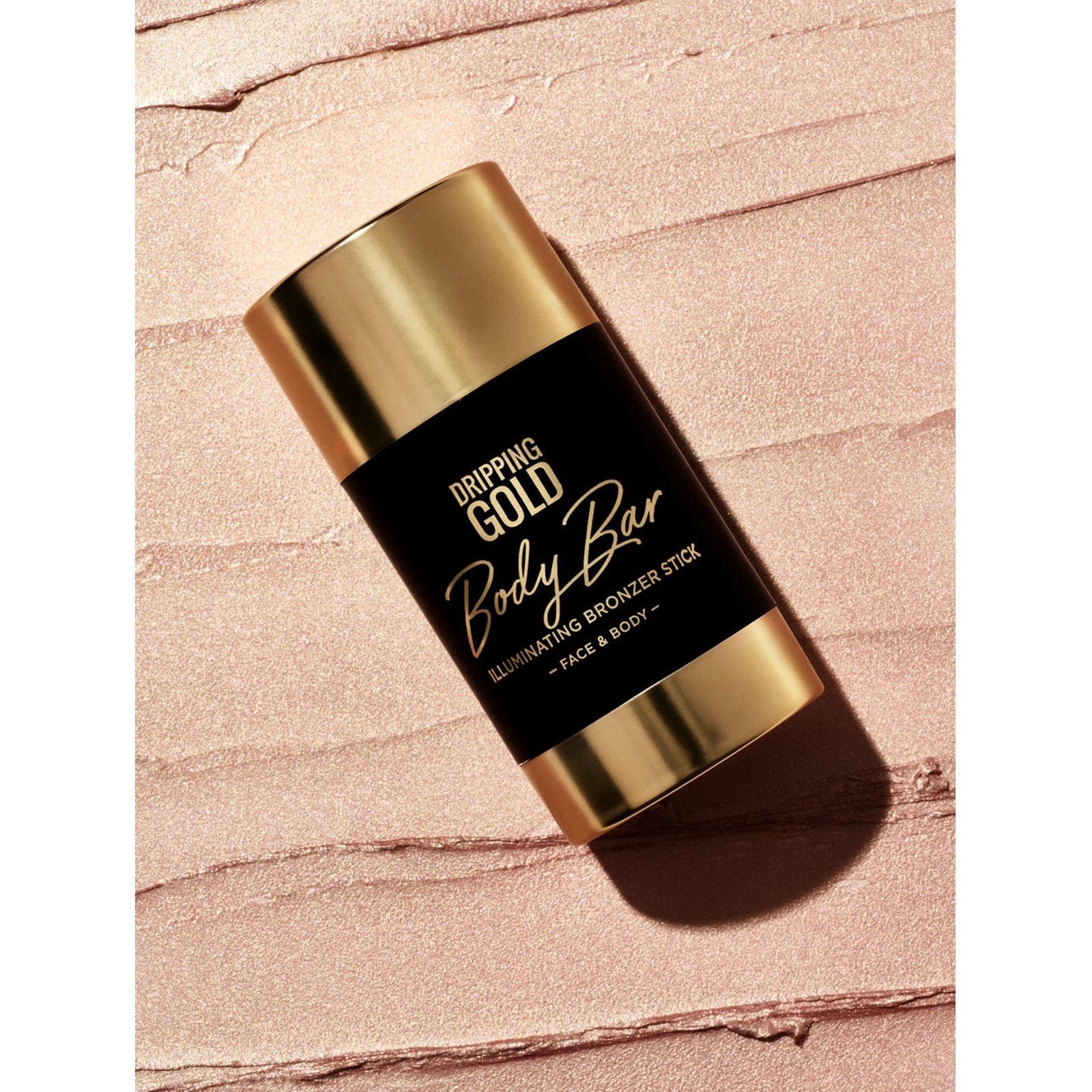 Dripping Gold Luxury Tanning Body Bar Illuminating Stick Champagne 36g