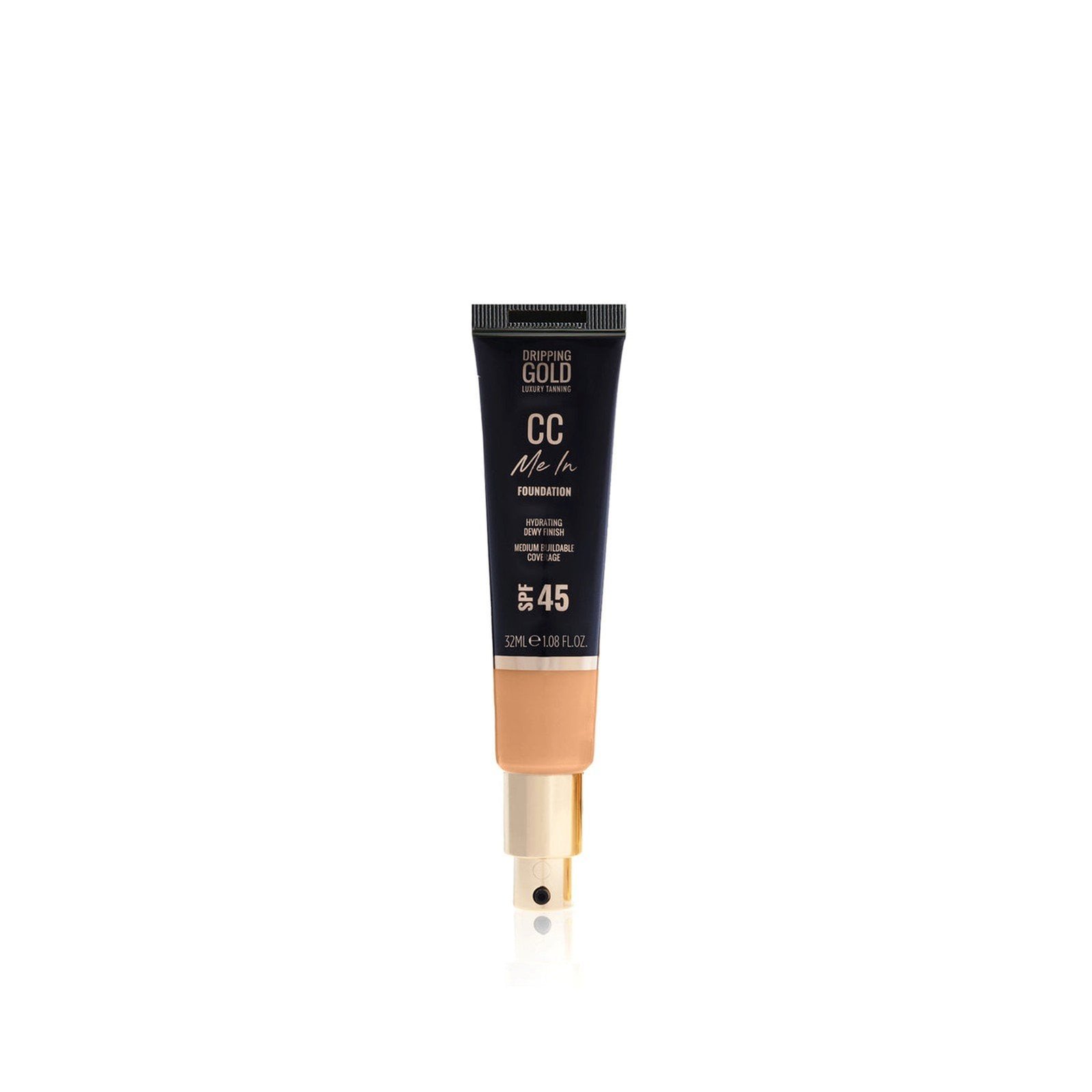 Dripping Gold Luxury Tanning CC Me In Foundation SPF45 05 Golden 32ml