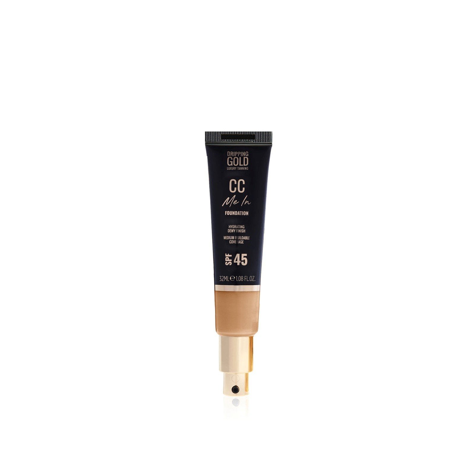 Dripping Gold Luxury Tanning CC Me In Foundation SPF45