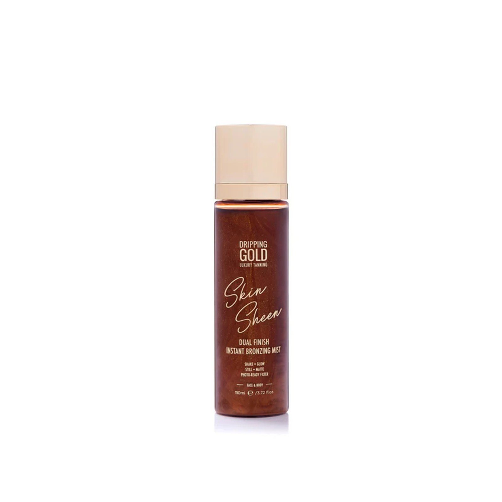 Dripping Gold Luxury Tanning Skin Sheer Dual Finish Instant Bronzing Mist 110ml