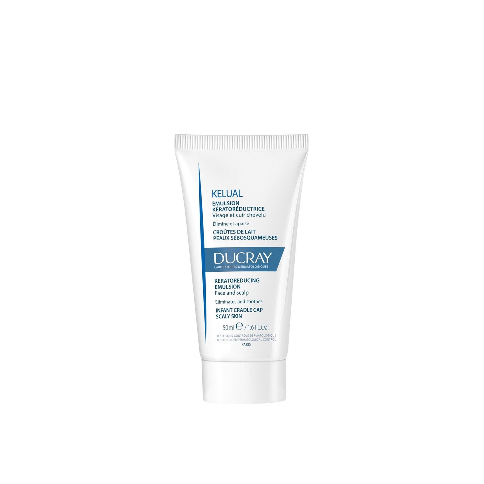 Ducray Kelual Keratoreducing Emulsion Face & Scalp 50ml