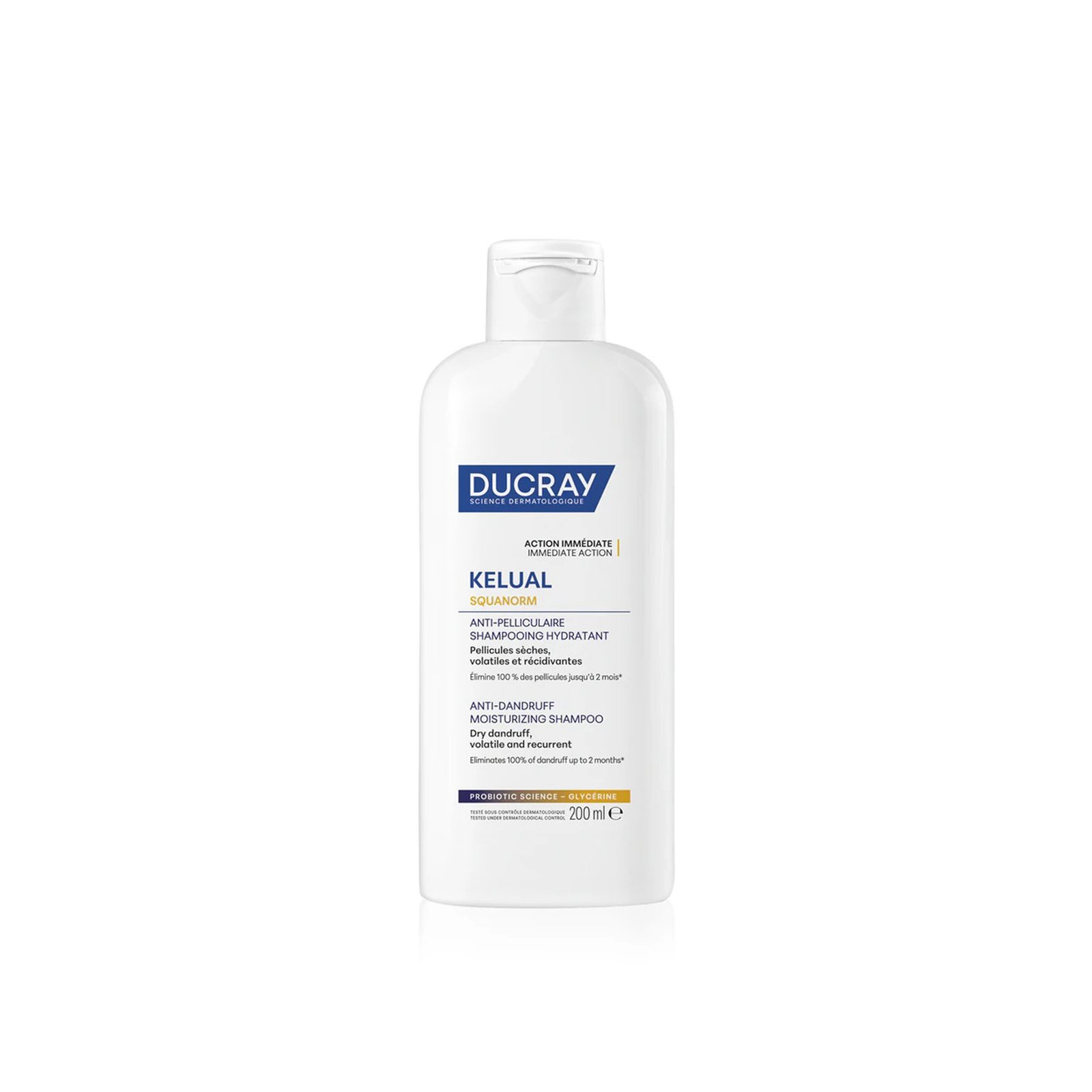 Ducray Kelual Squanorm Anti-Dandruff Moisturizing Shampoo 200ml
