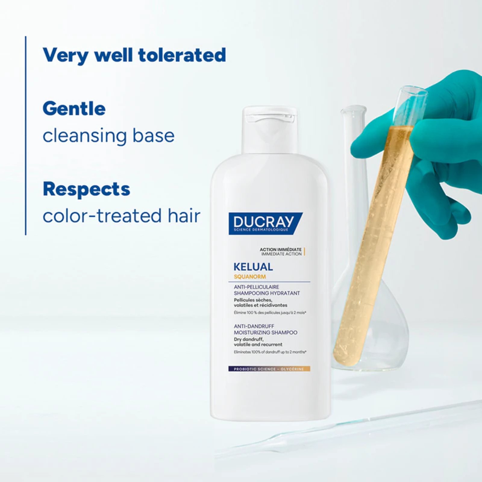 Ducray Kelual Squanorm Anti-Dandruff Moisturizing Shampoo 200ml
