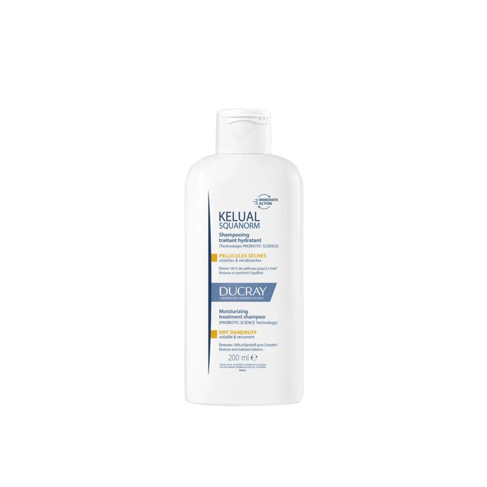 Ducray Kelual Squanorm Dry Dandruff Moisturizing Treatment Shampoo 200ml