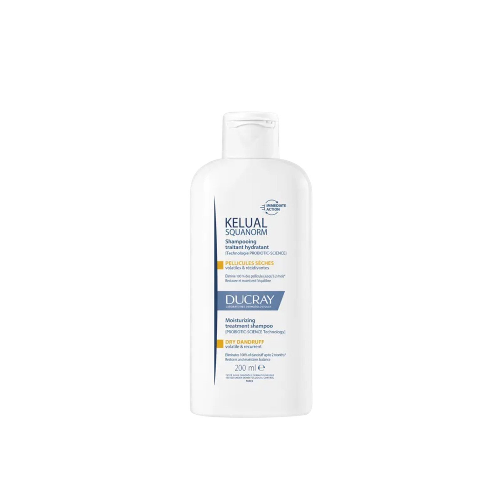 Ducray Kelual Squanorm Dry Dandruff Moisturizing Treatment Shampoo