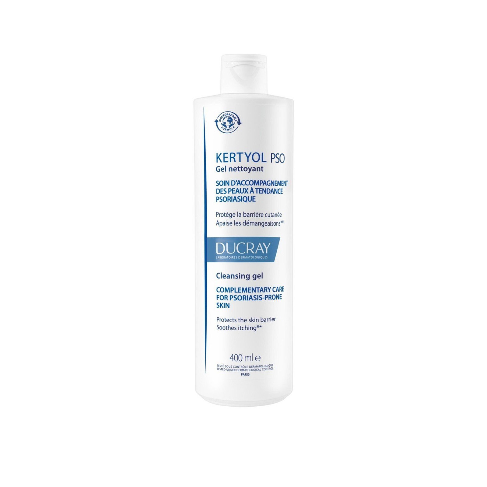 Ducray Kertyol P.S.O. Ultra-Rich Cleansing Gel 400ml