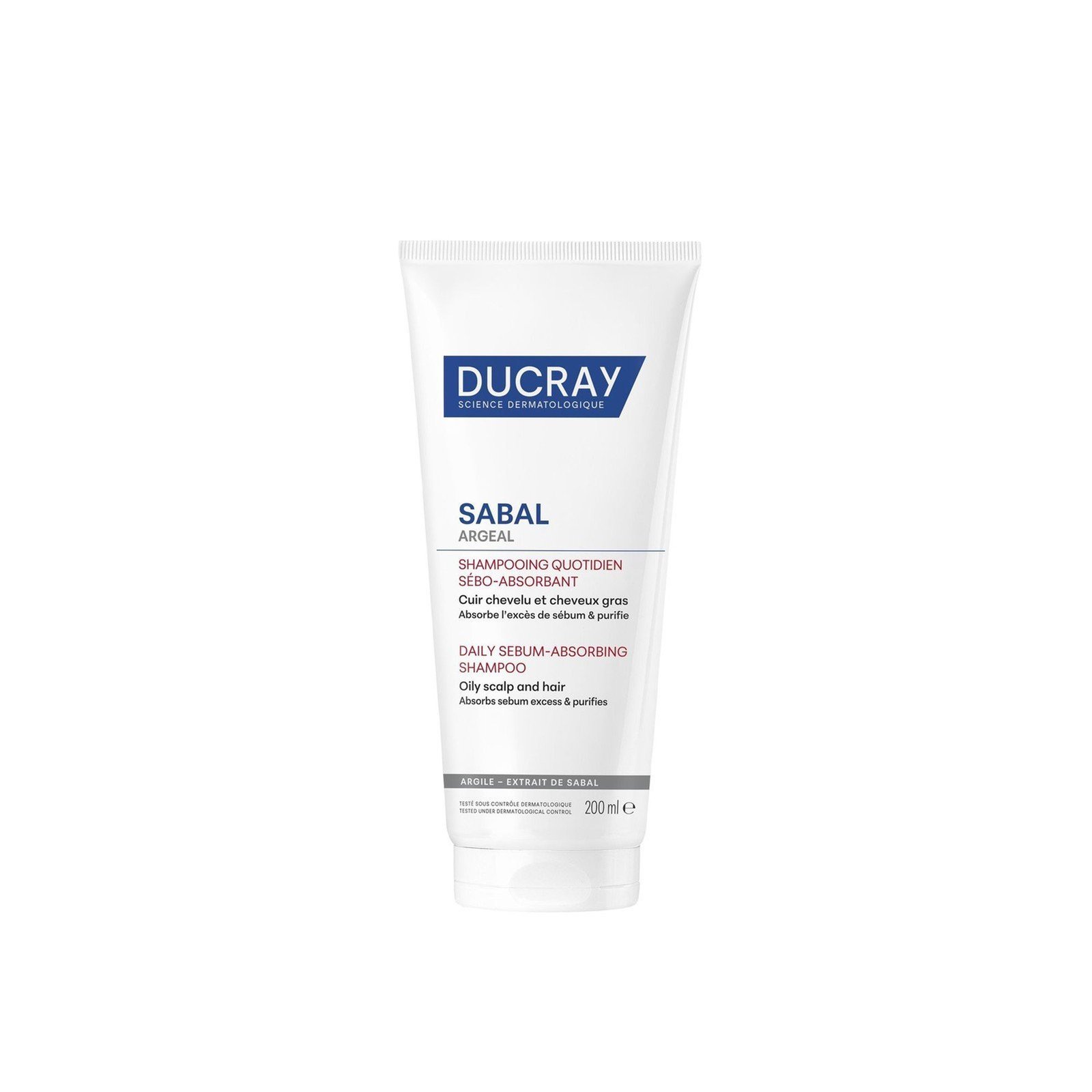 Ducray Sabal Argeal Daily Sebum-Absorbing Shampoo 200ml (6.76floz)