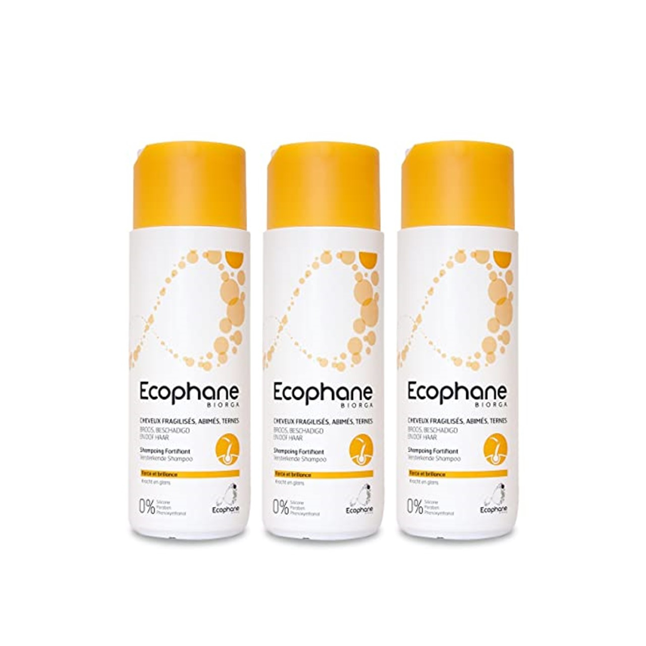 ECOPHANE Fortifying Shampoo 3x200ml