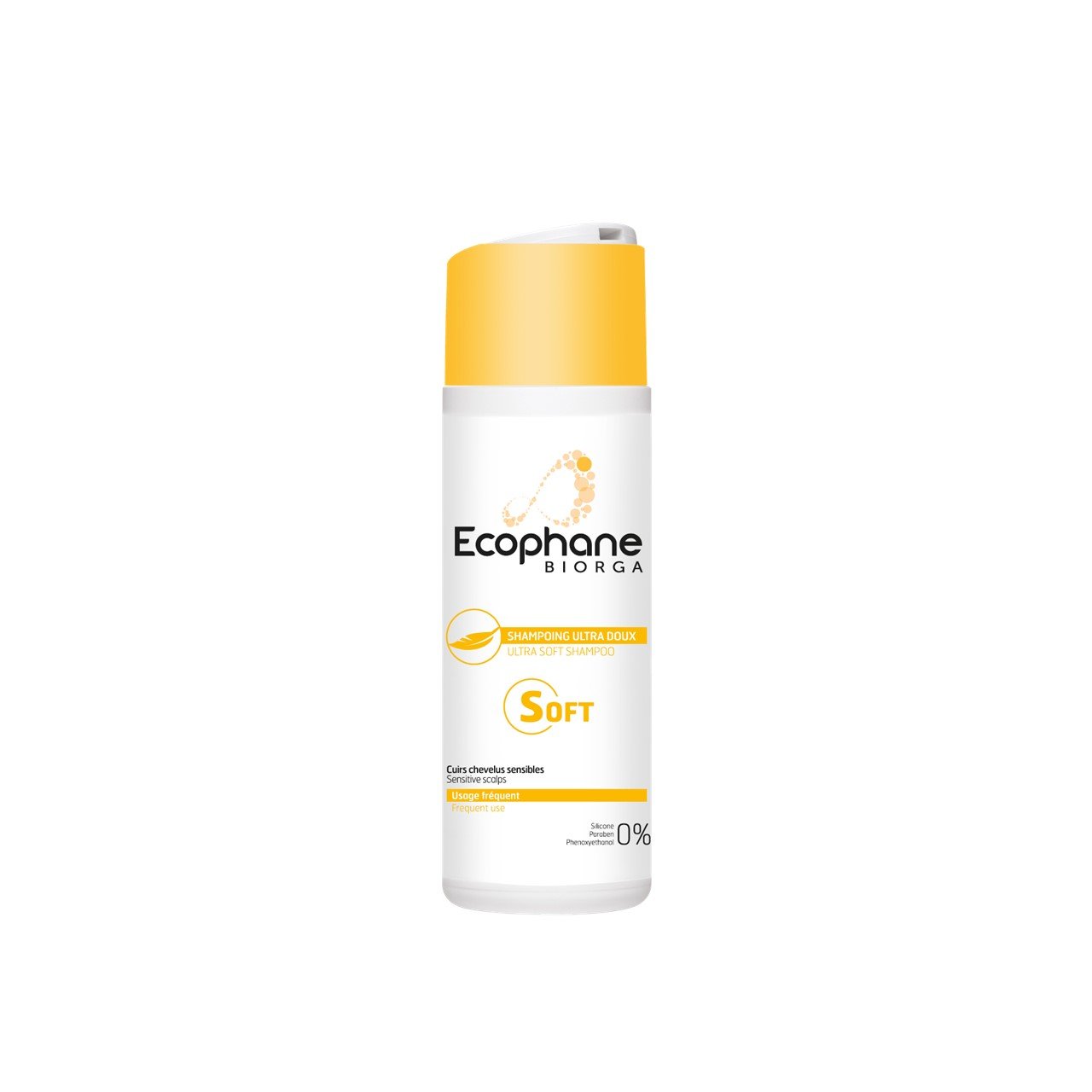 ECOPHANE Ultra Soft Shampoo For Sensitive Scalps 200ml (6.76fl oz)