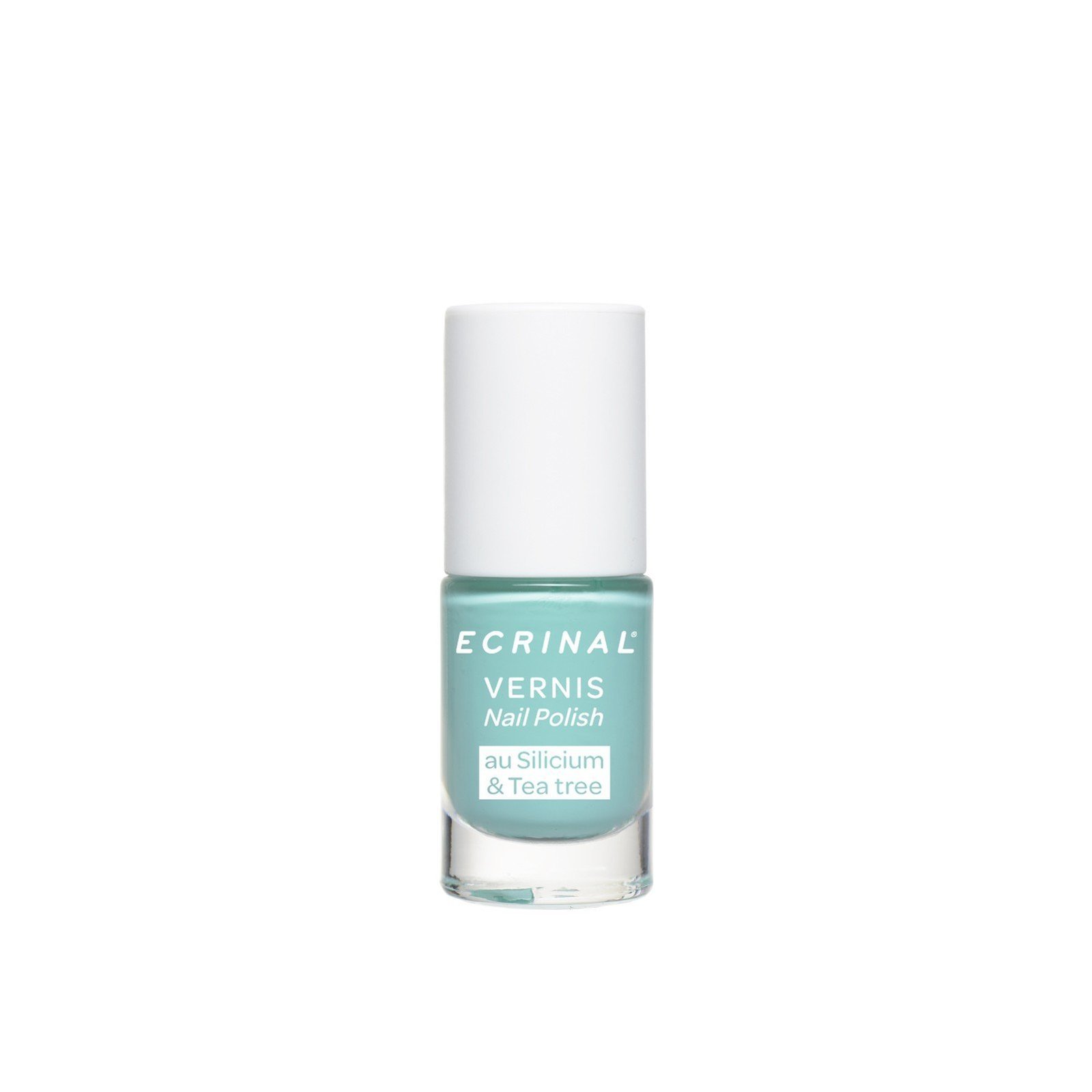 Ecrinal Silicium & Tea Tree Nail Polish Mint Green 5ml